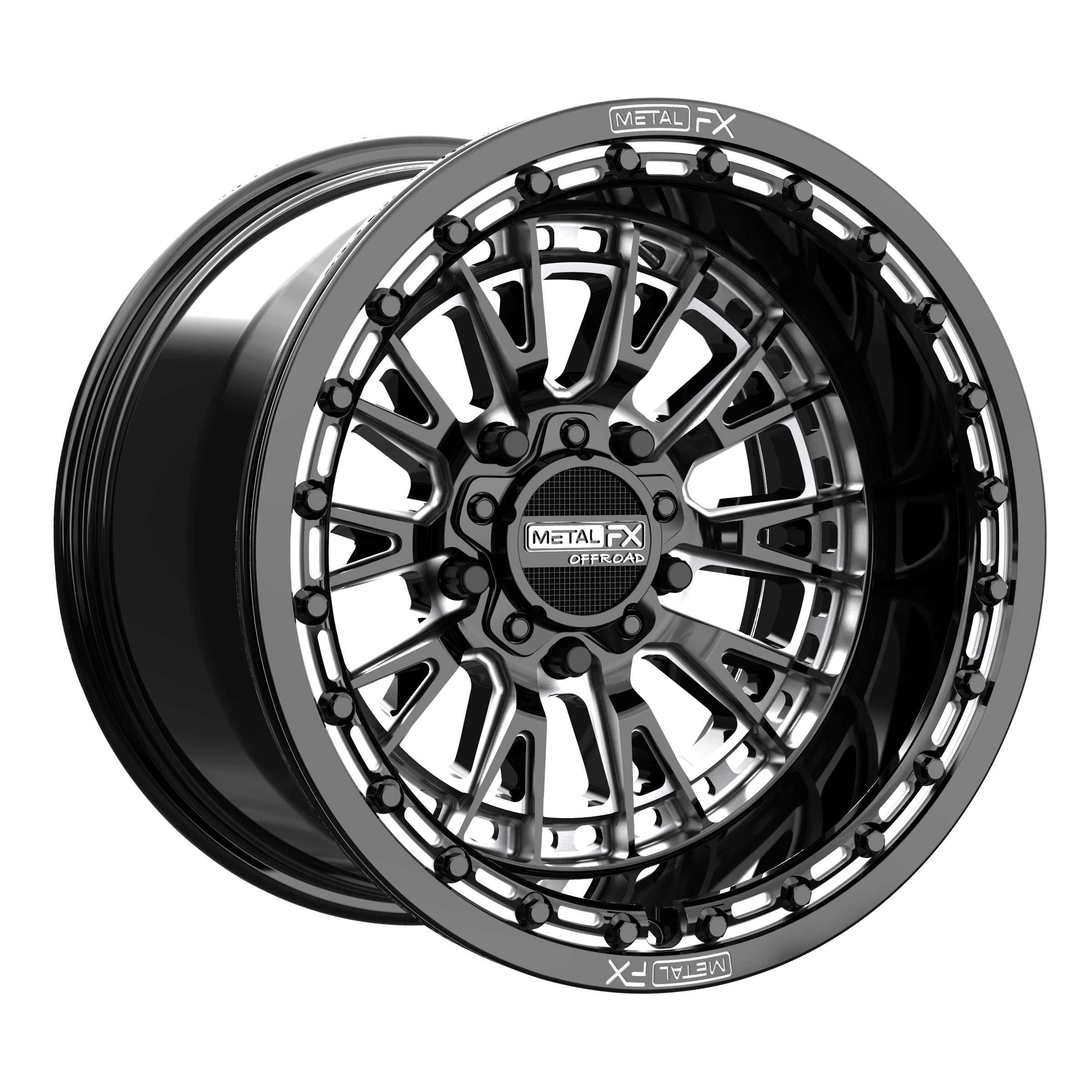 Slayer R Beadlock | Gloss Black Contrast Cut