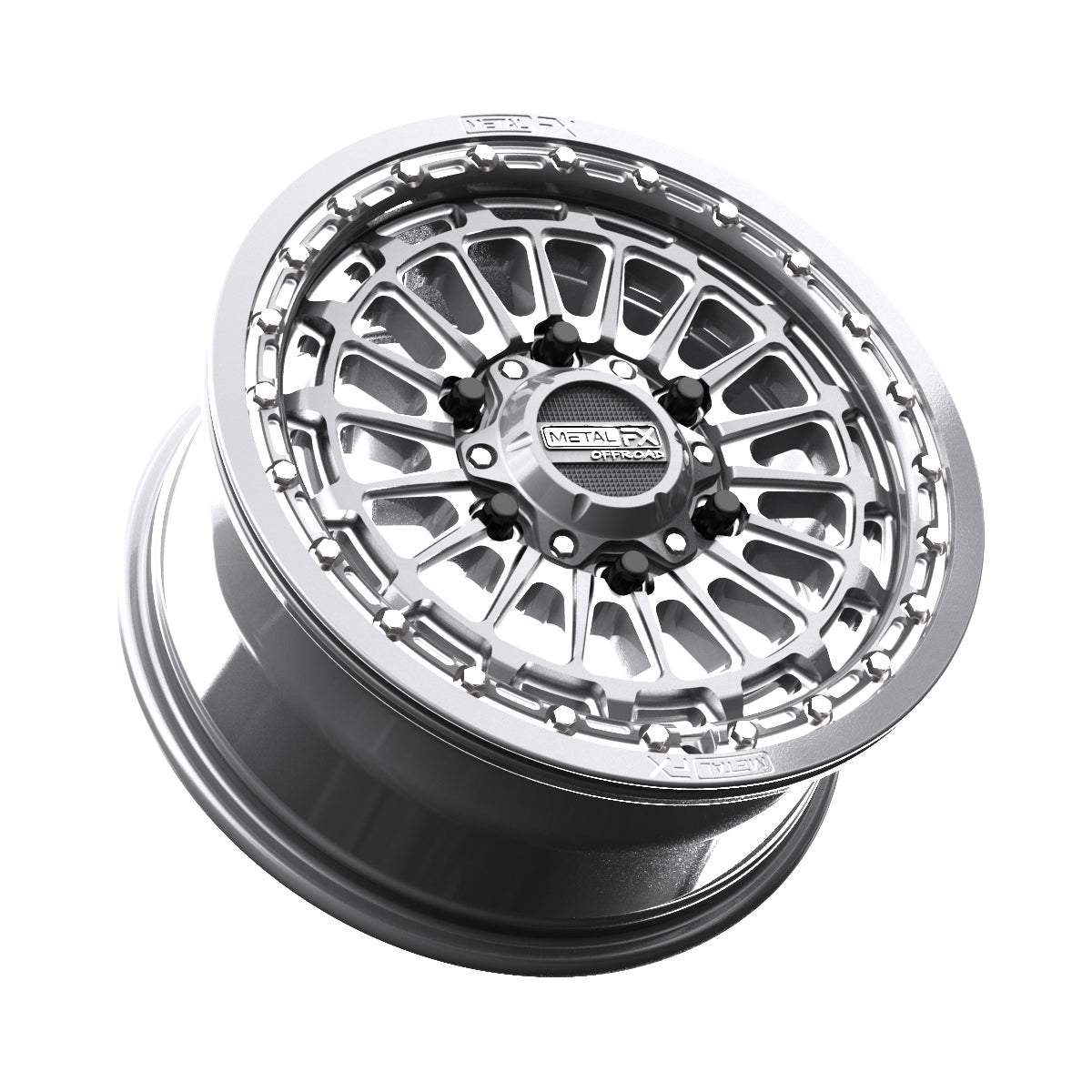 Delta 6R Beadlock | Gunmetal Contrast Cut