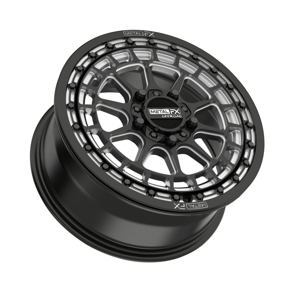 Outlaw R Beadlock | Satin Black Contrast Cut