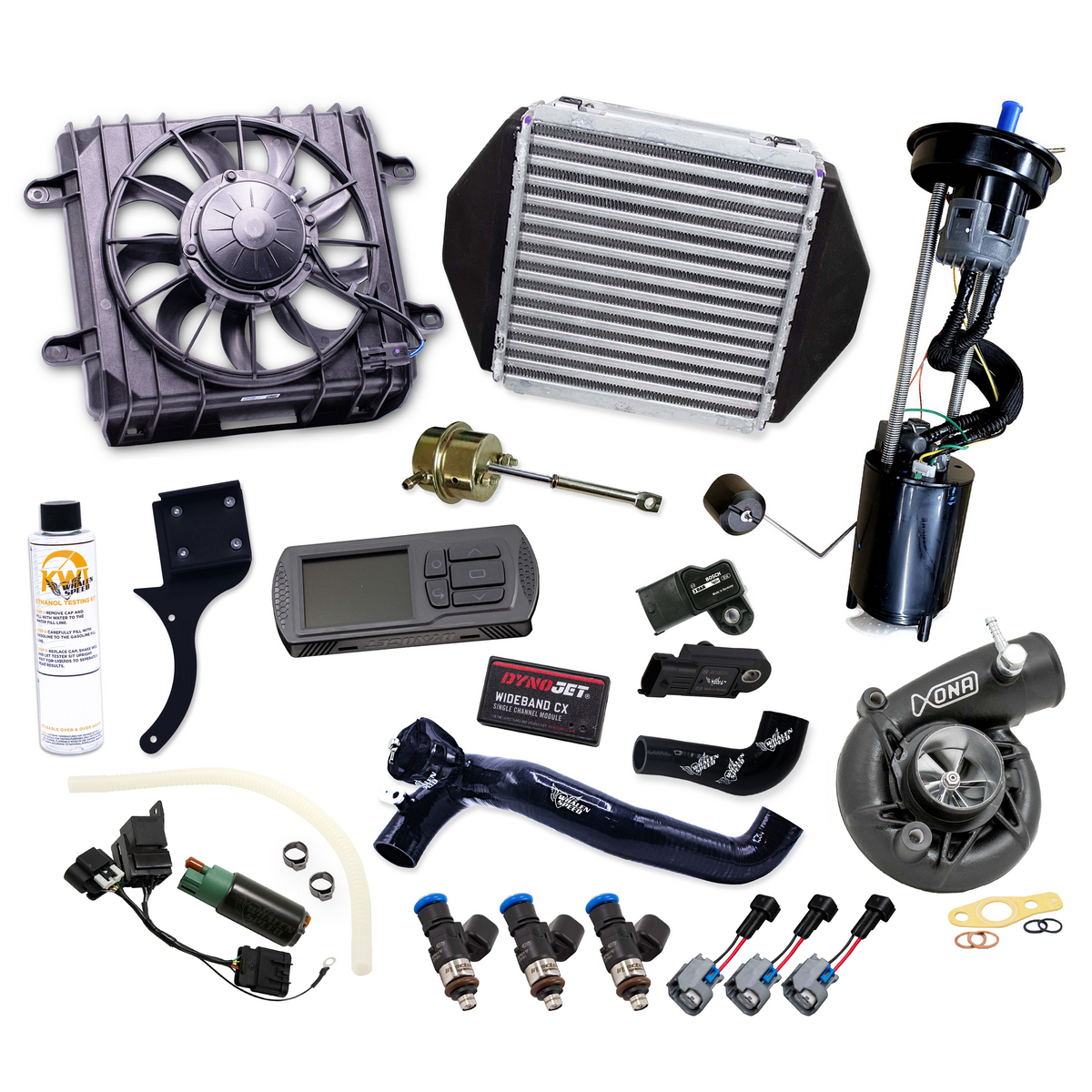 WSRD Green Turbocharger Package | 2020-2022 Can-Am X3 120HP Models (242-305HP)
