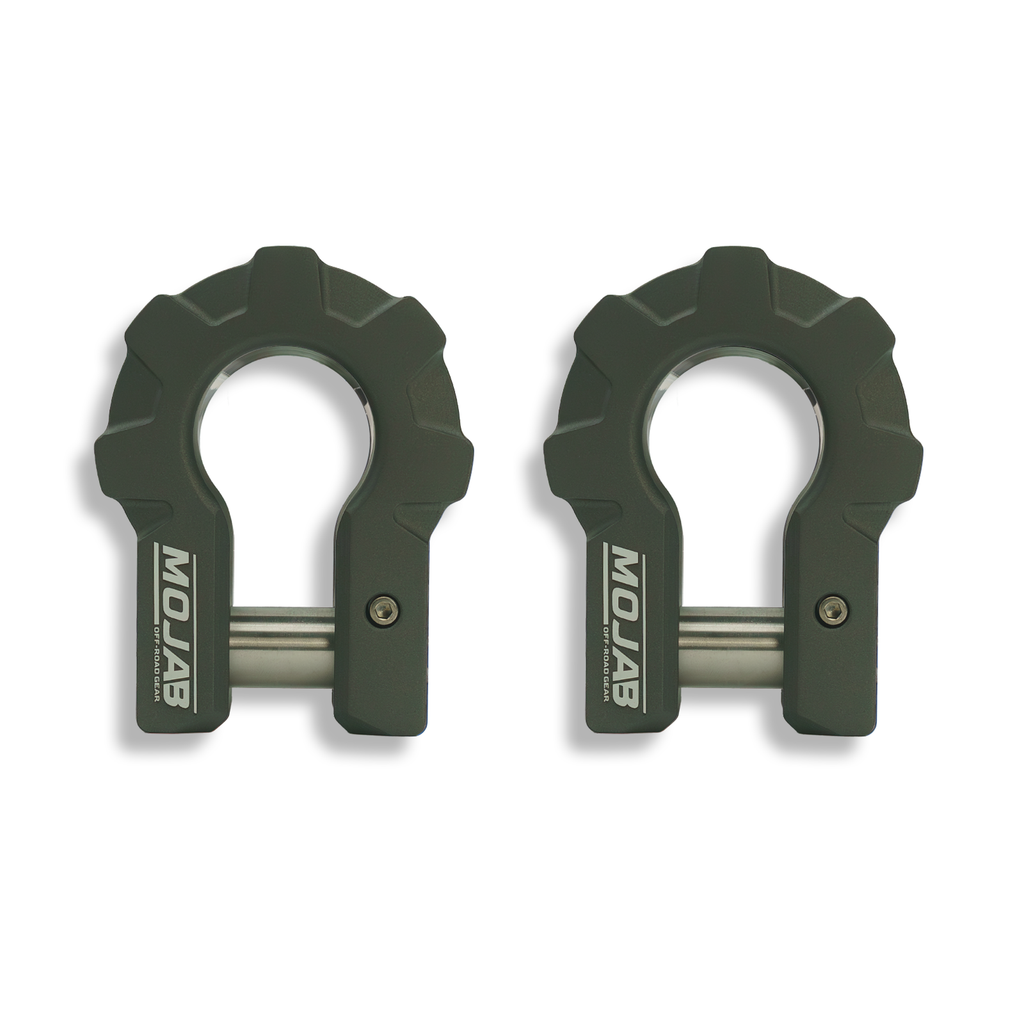 MOJAB 3/4'' Aluminum D-Shackle set-9 Ton