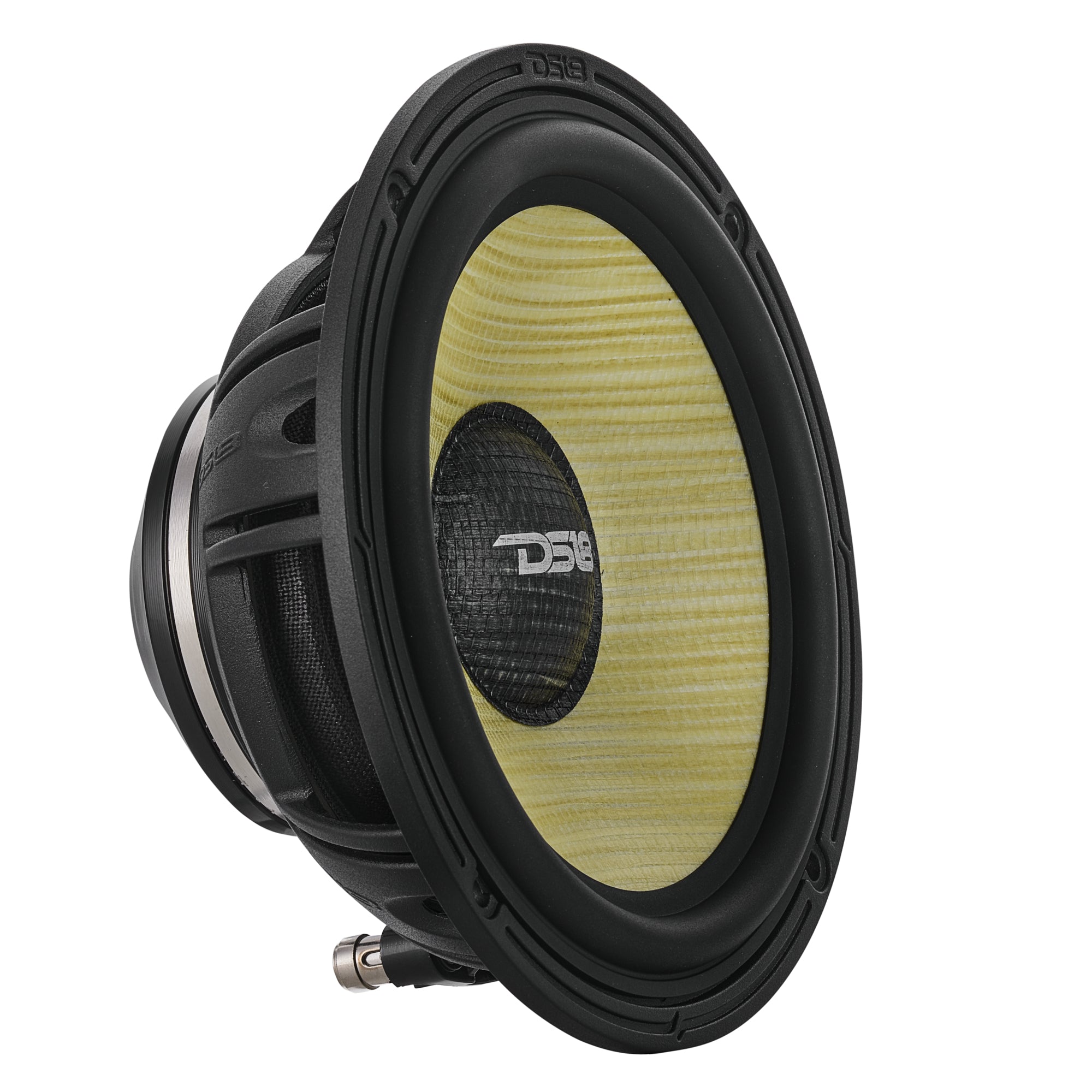 DXQ 6.5" 3-Way Component Speaker Set with Neodymium Magnet and Yellow Straw + Composite Foam Cone | | 180W RMS 4-Ohm