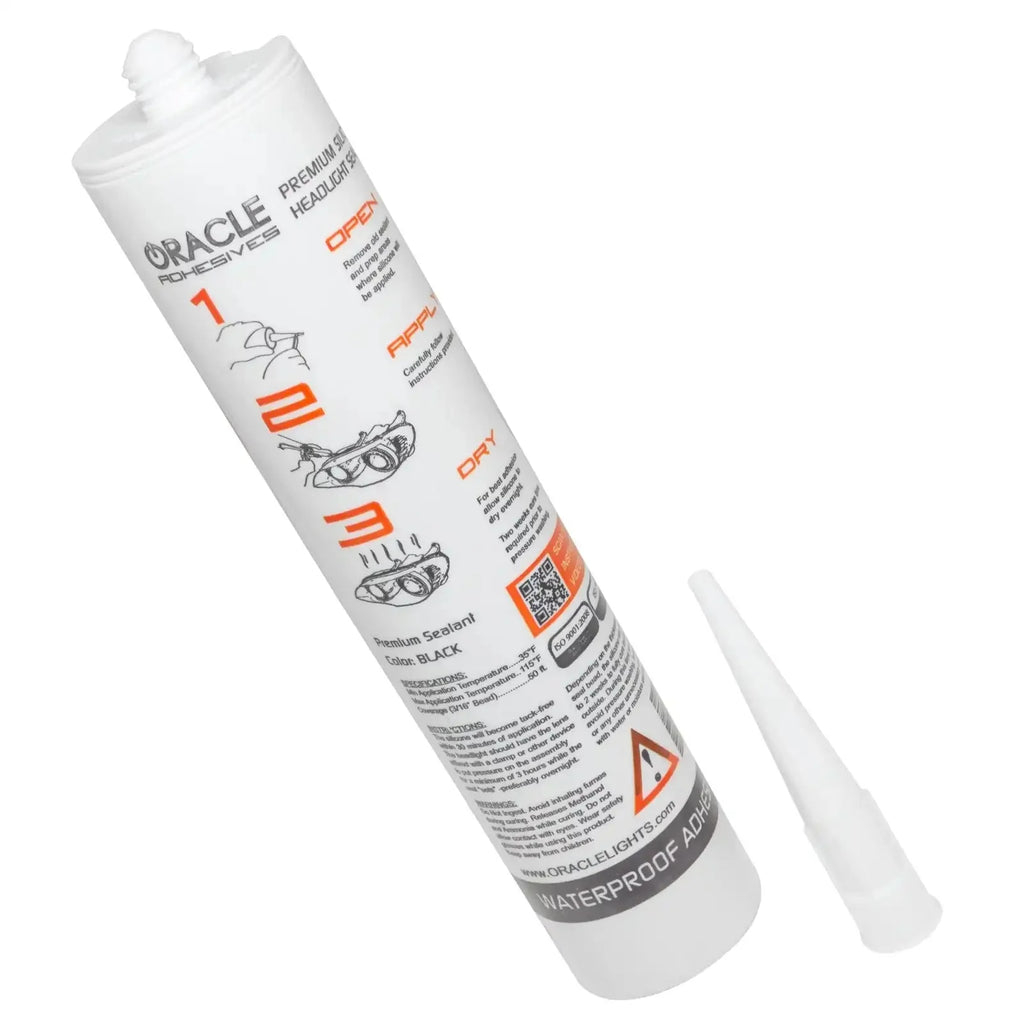 ORACLE Premium Headlight Sealant Adhesive Silicone (10oz. Tube)