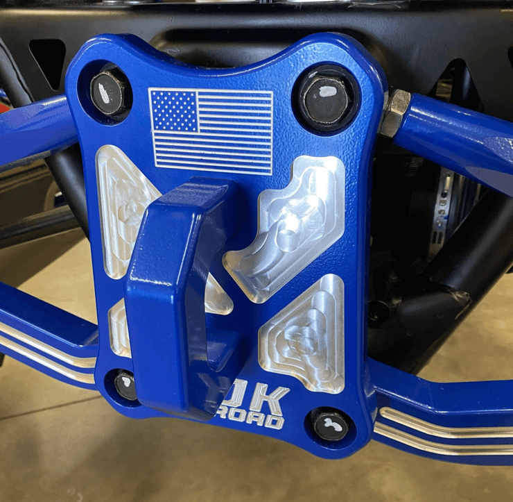 Polaris Pro R / Turbo R Billet Radius Rod Plate / Pull Plate