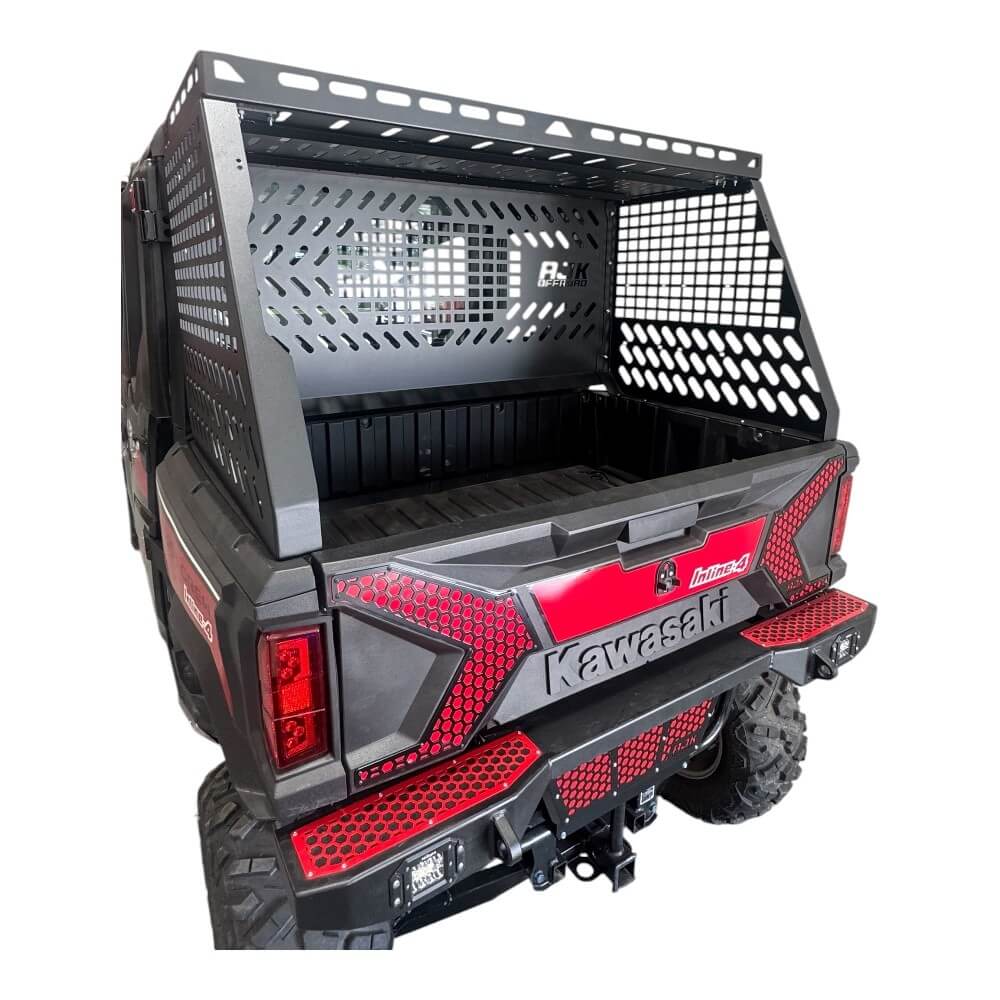 Kawasaki Ridge Bed Rack with Enclosure