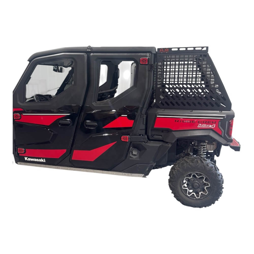 Kawasaki Ridge Bed Rack with Enclosure