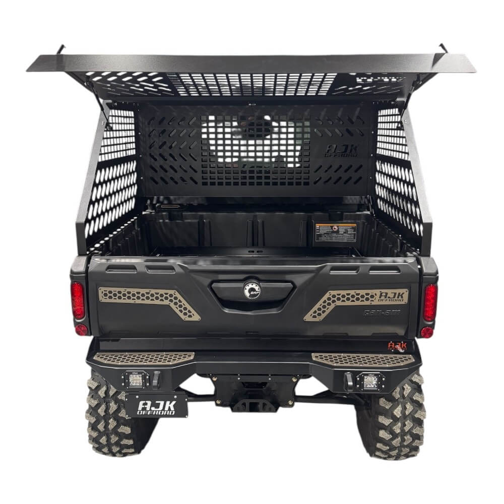 Can-Am Defender HD10-HD11 Tall Bed Rack with Enclosure