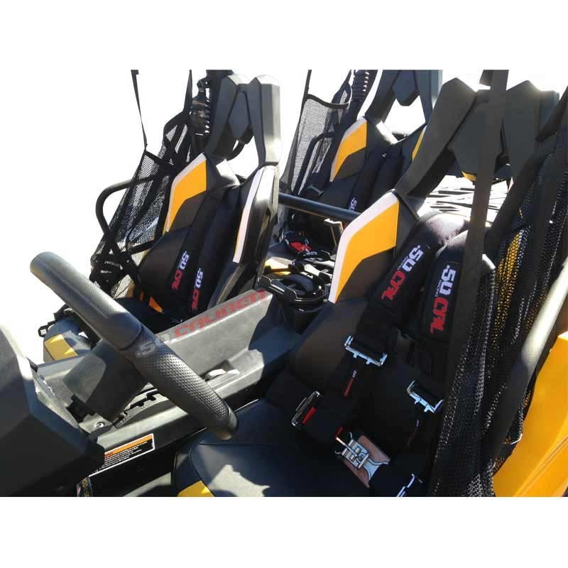 Clamp-on Roll Cage Harness Bar for 2014 Can-Am Maverick MAX