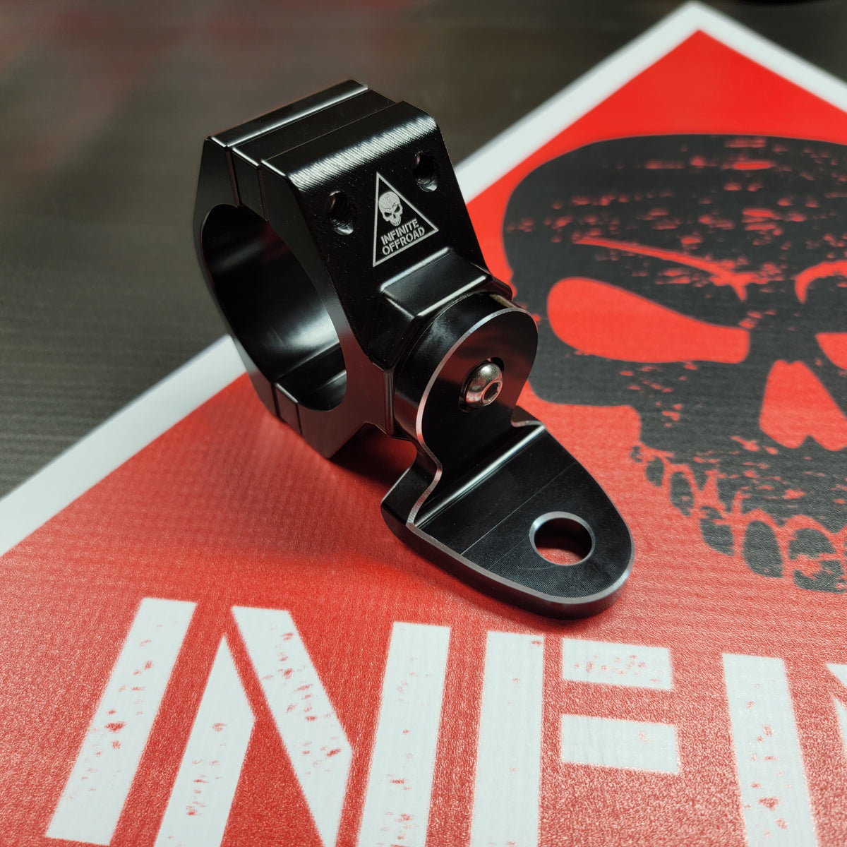 Whip Tube Mount: 360° Adjustable Bracket