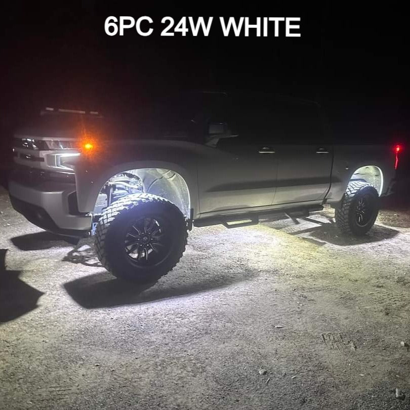 (UTV) Single Color Rock Light Kit