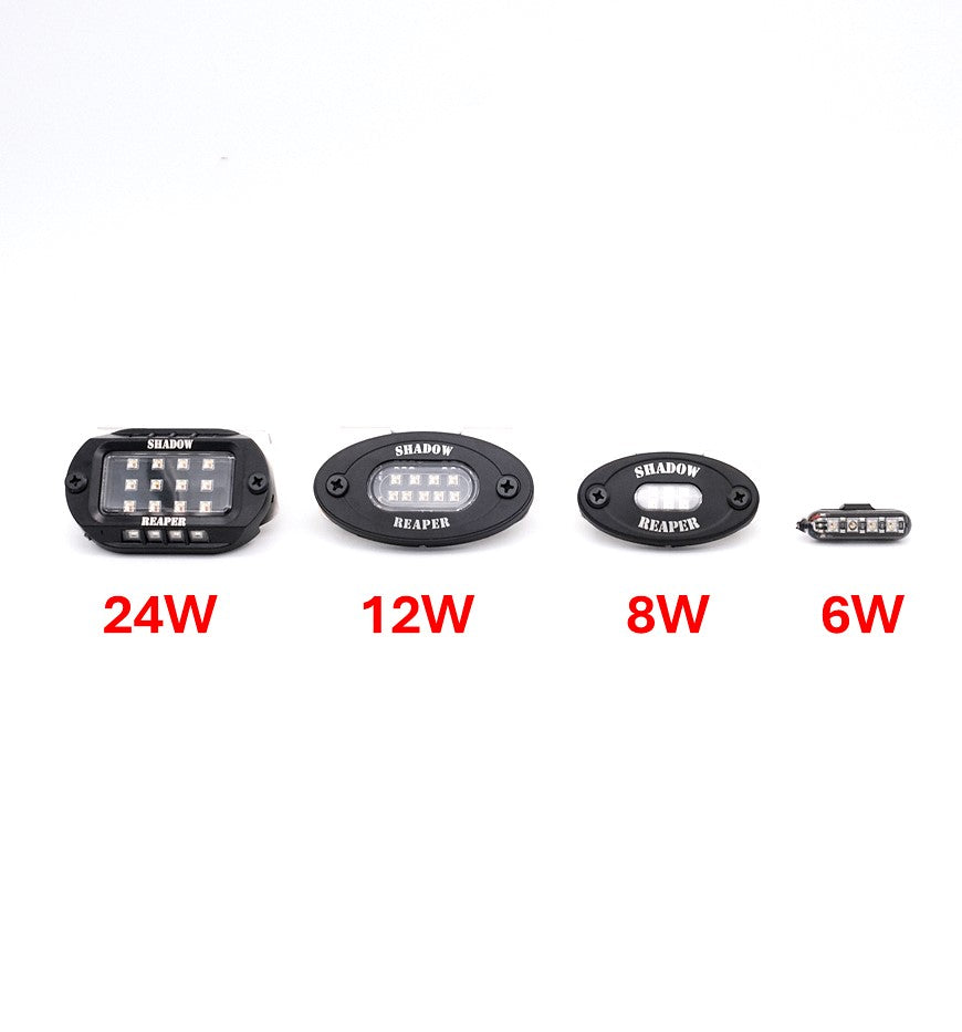 (UTV) RGB+W LUX Monster Magnetic Rock Light Kit