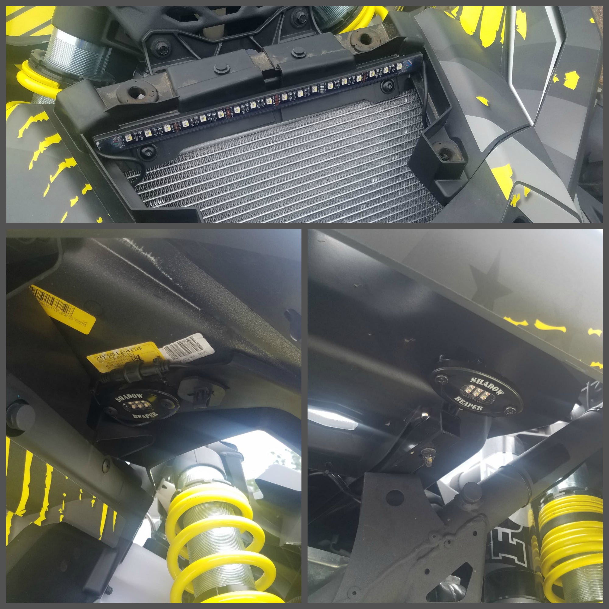 (Can-Am) Mav R, X3, Defender Model Specific RGB+W Rock Light Kit