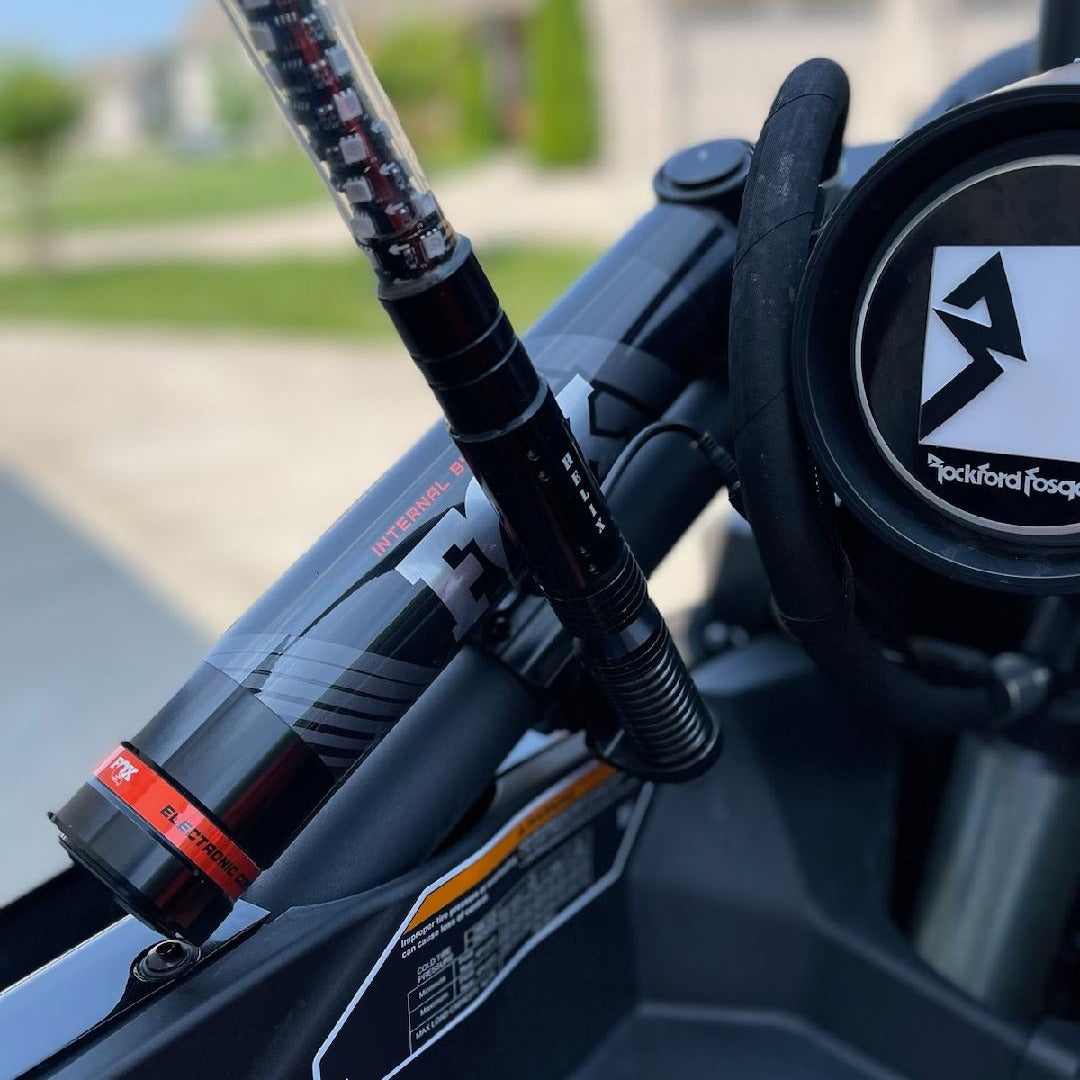 Whip Tube Mount: 360° Adjustable Bracket