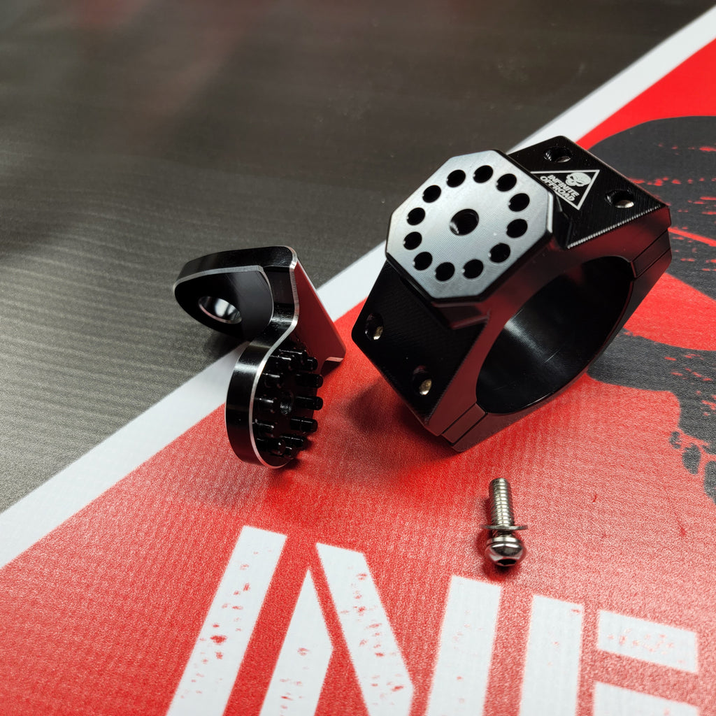Whip Tube Mount: 360° Adjustable Bracket