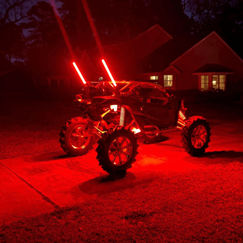 (UTV) RGB+W Rock Light Kit