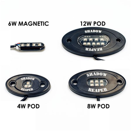 (BKOR) RGB+W Bouncer Rock Light Kit