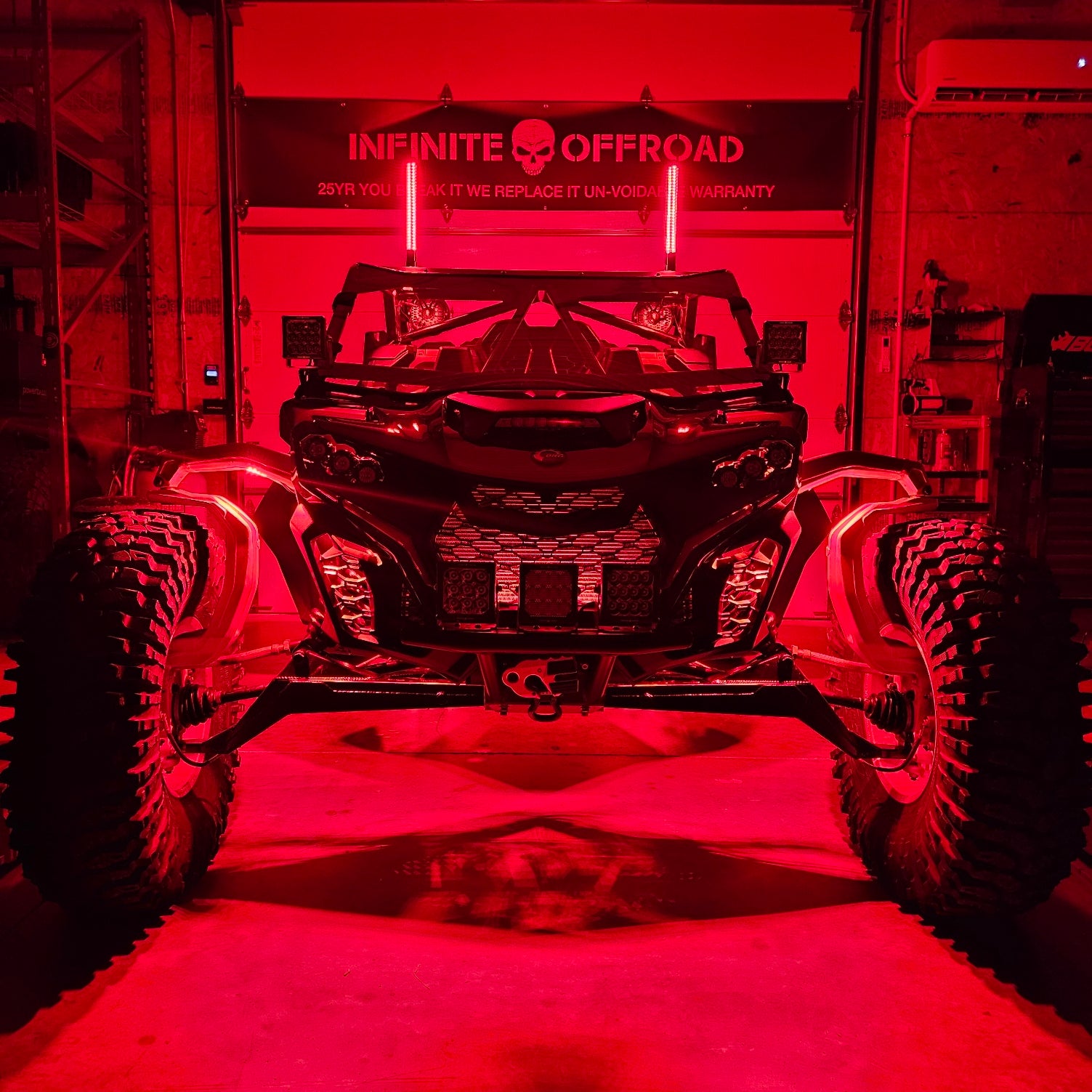 (UTV) RGB+W LUX Monster Magnetic Rock Light Kit