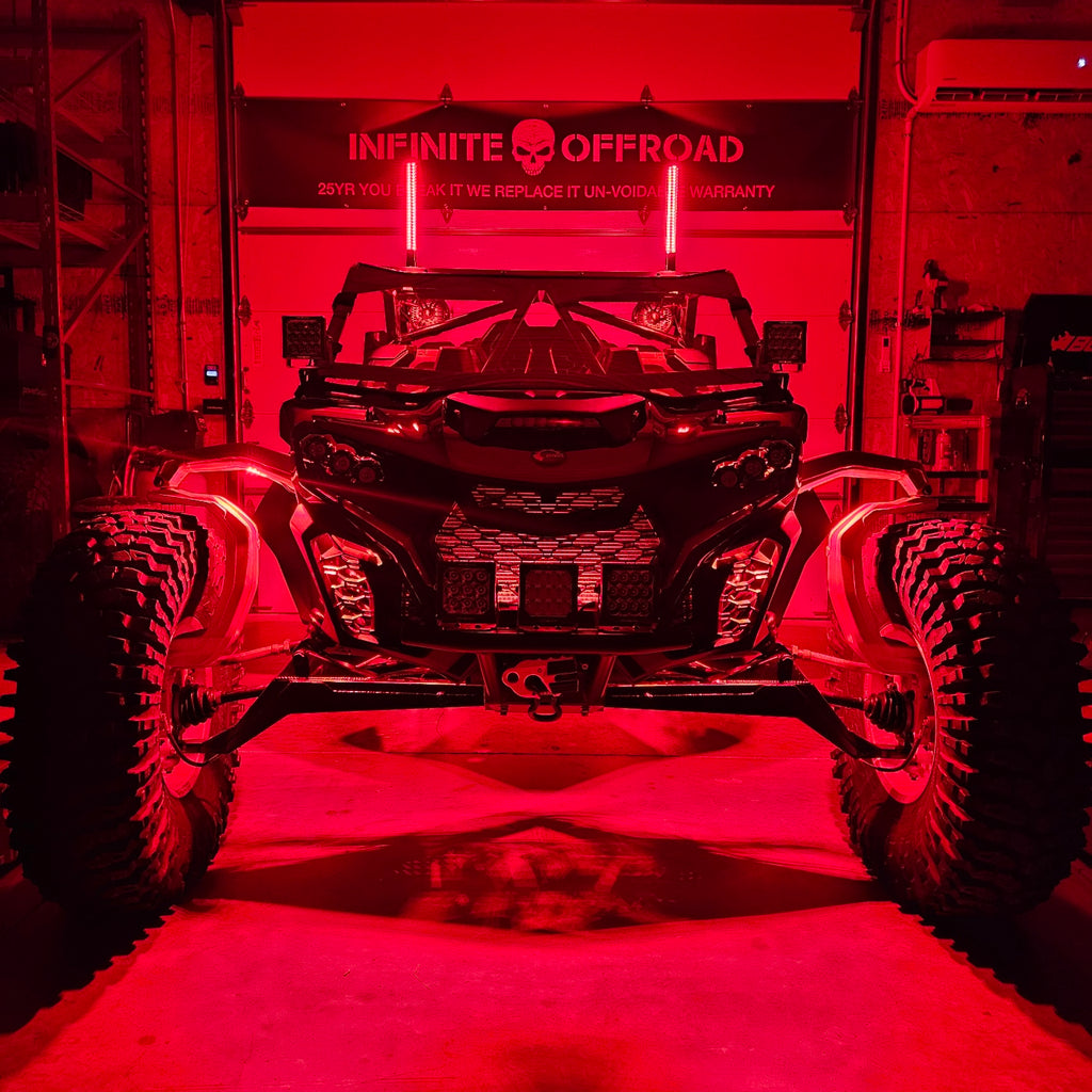 (UTV) RGB+W LUX Monster Magnetic Rock Light Kit