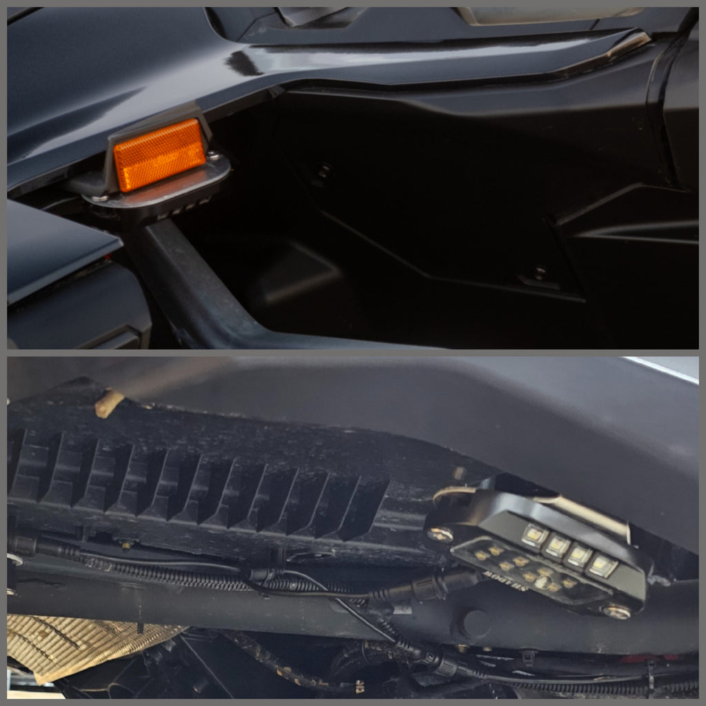 (Can-Am) Mav R, X3, Defender Model Specific RGB+W Rock Light Kit