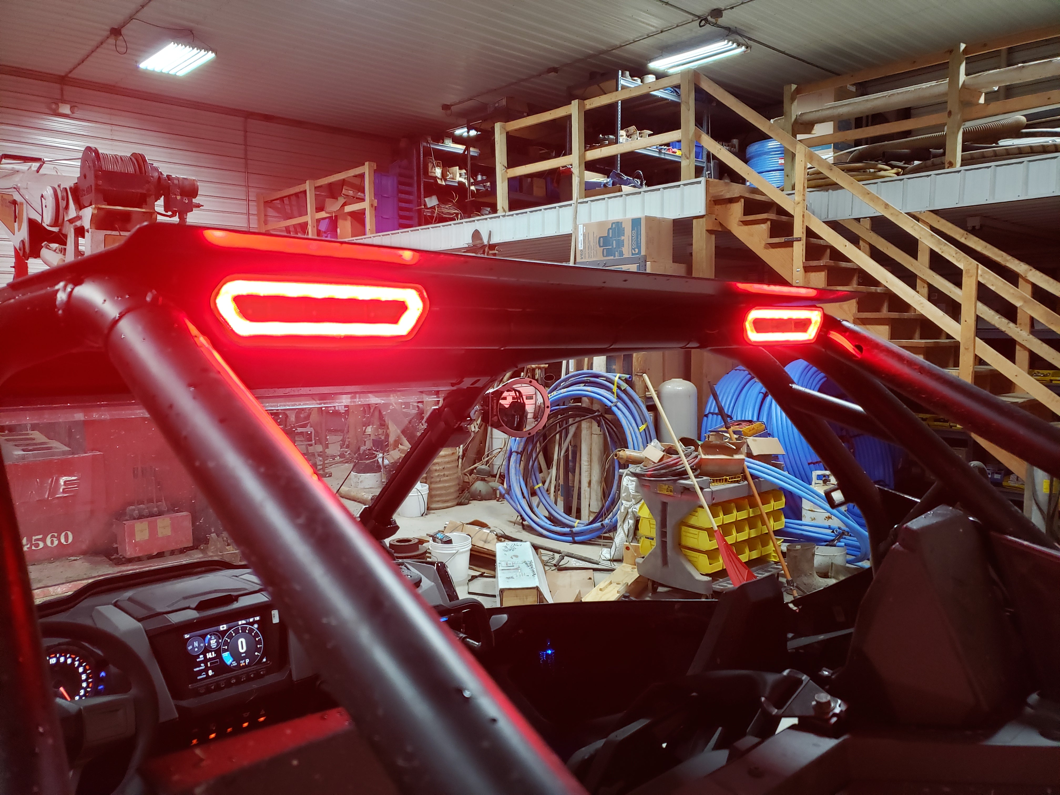 Brake, Reverse & Chase Light (Red/Amber/Blue) (5 Functions)