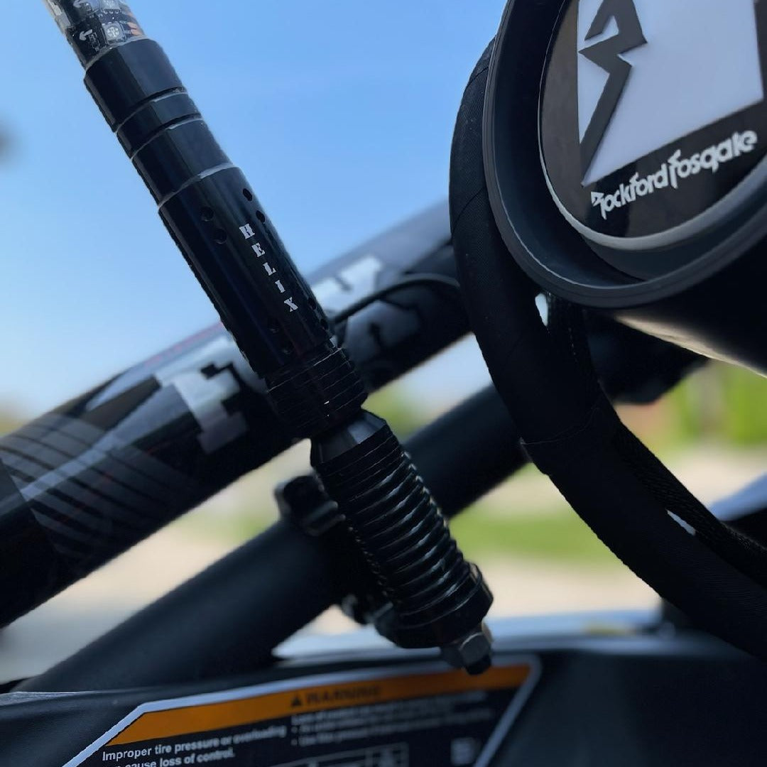 Whip Tube Mount: 360° Adjustable Bracket