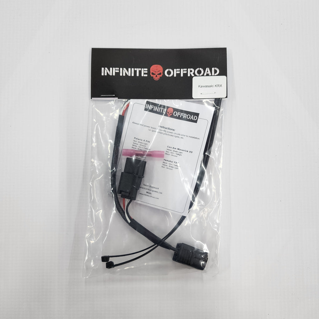 Brake & Tail Light Inline Tap Harness (Polaris/CanAm/Kawasaki)