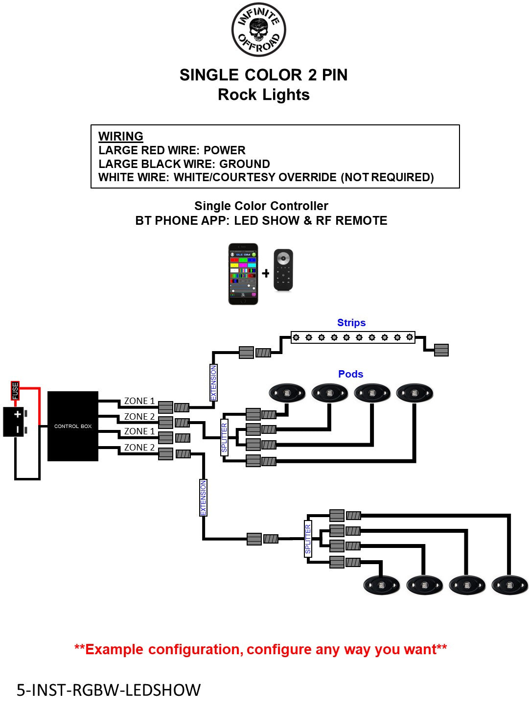 (Single Color) Controller Module - 2 PIN