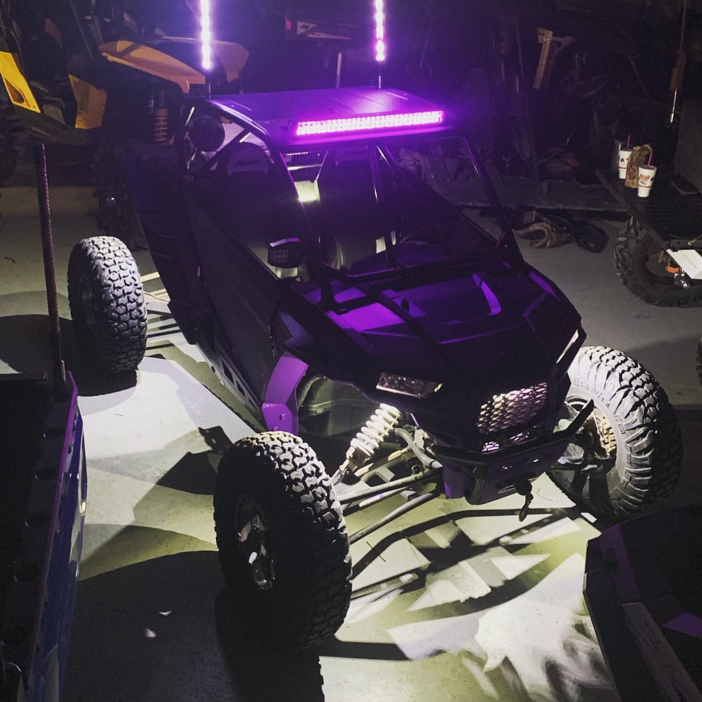 (UTV) Single Color Rock Light Kit