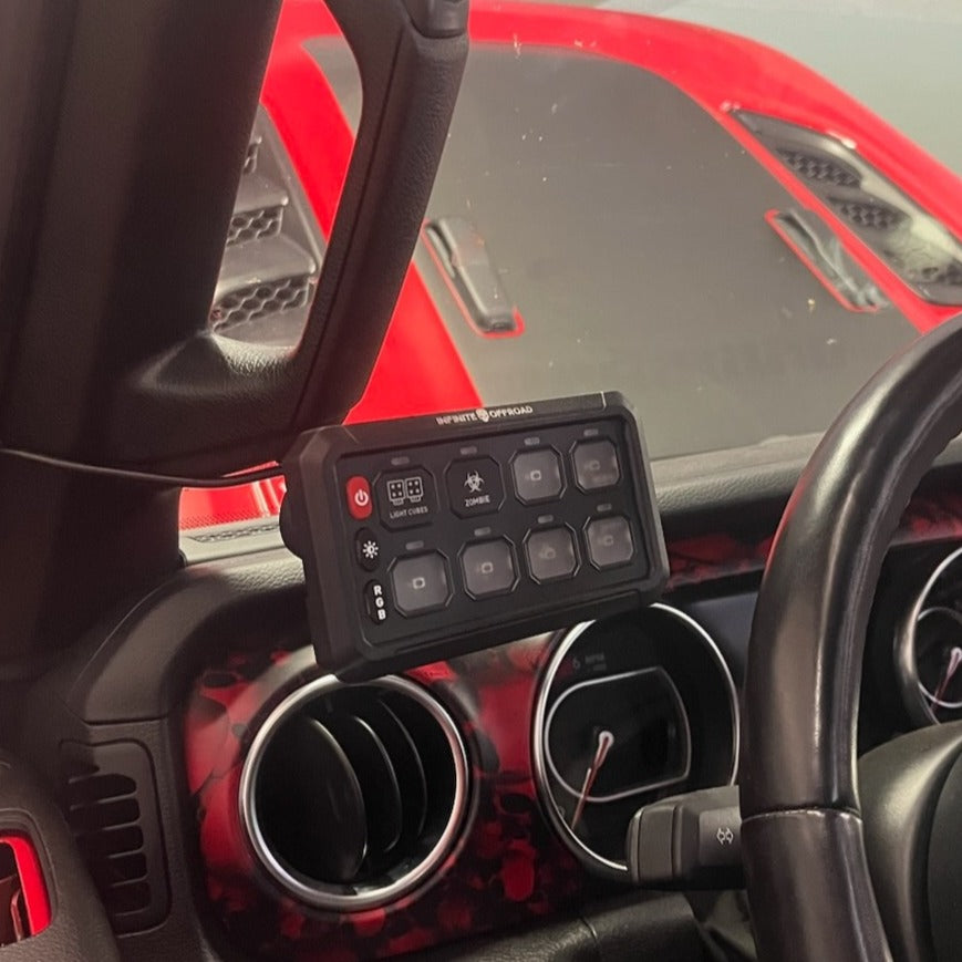 12v Switch Panel Power System (RGB) (Bluetooth)