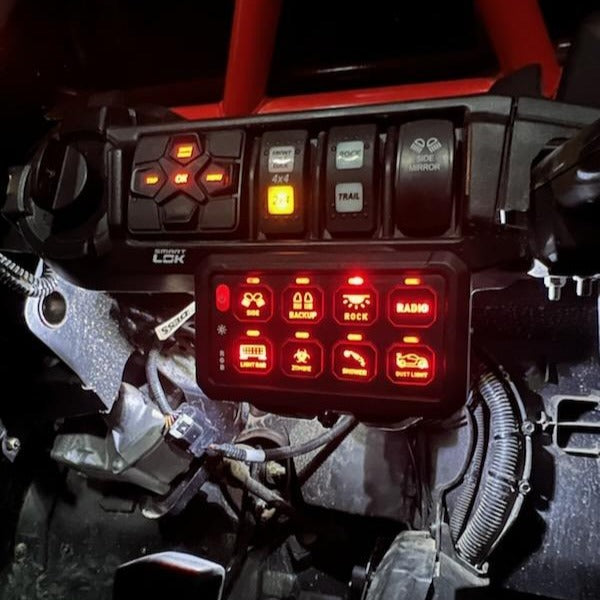 12v Switch Panel Power System (RGB) (Bluetooth)