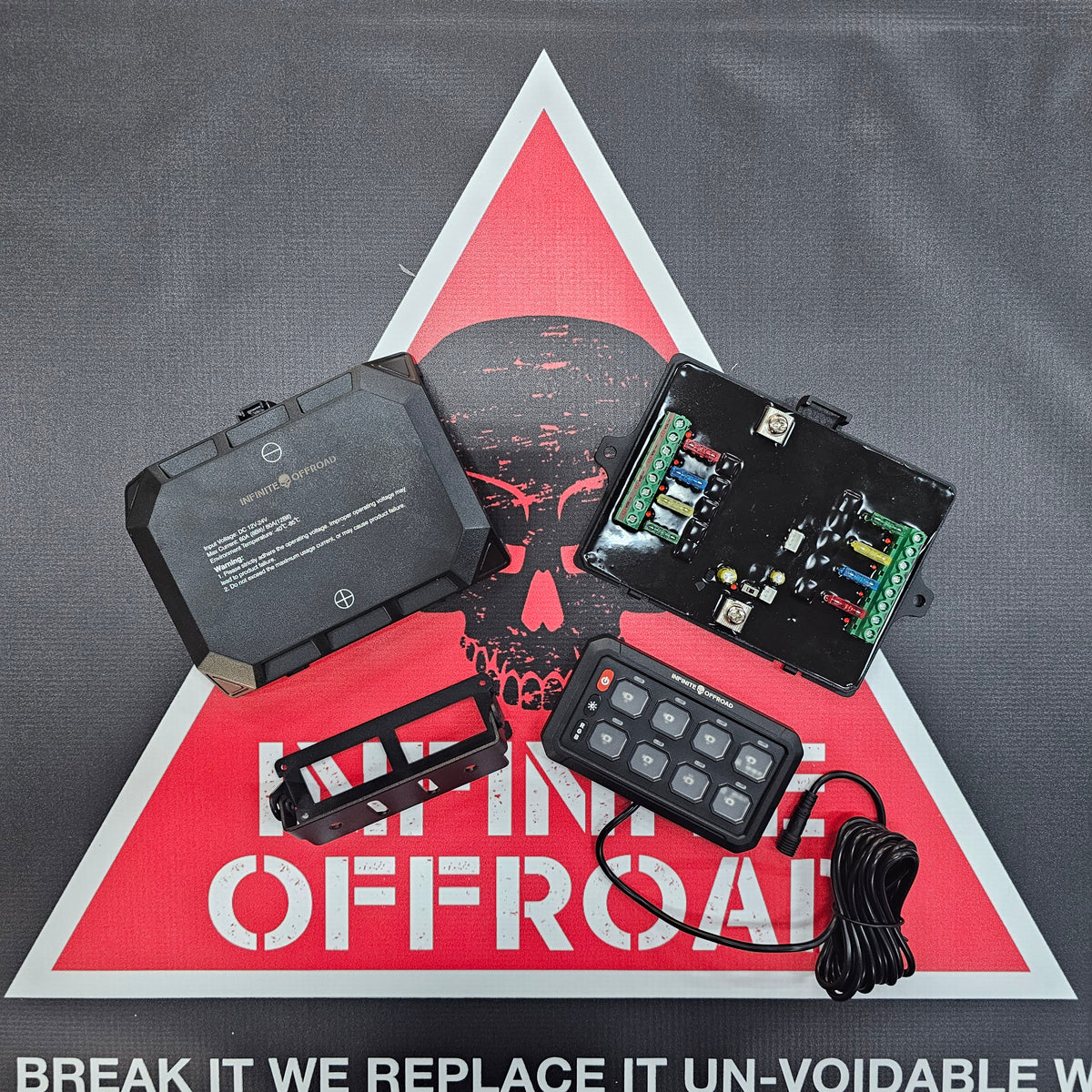 12v Switch Panel Power System (RGB) (Bluetooth)