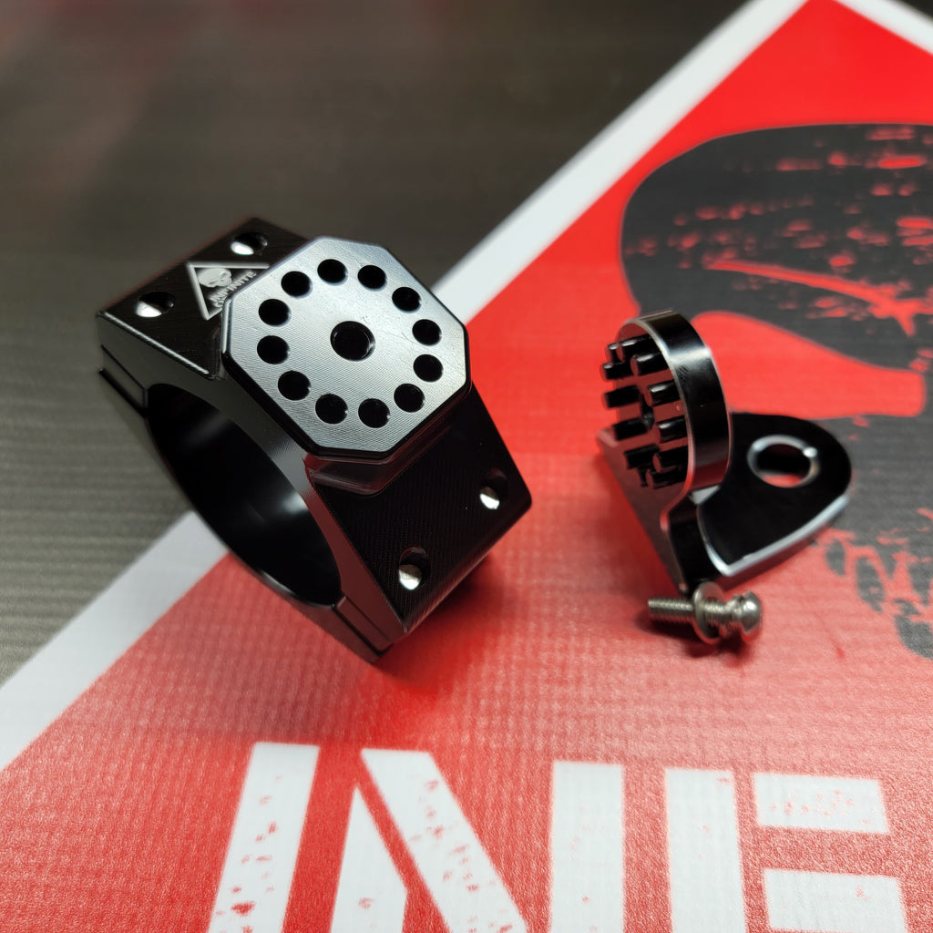 Whip Tube Mount: 360° Adjustable Bracket