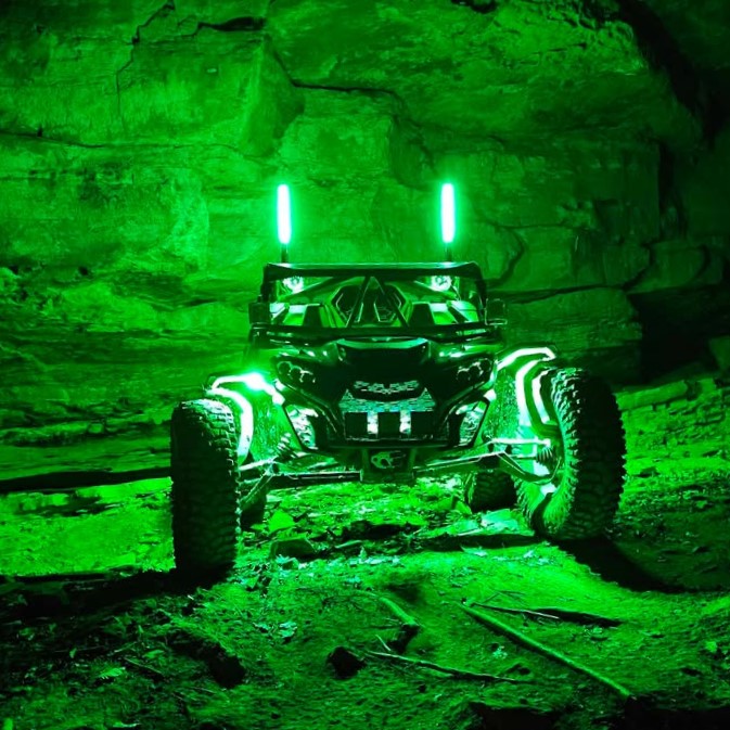 (Can-Am) Mav R, X3, Defender Model Specific RGB+W Rock Light Kit