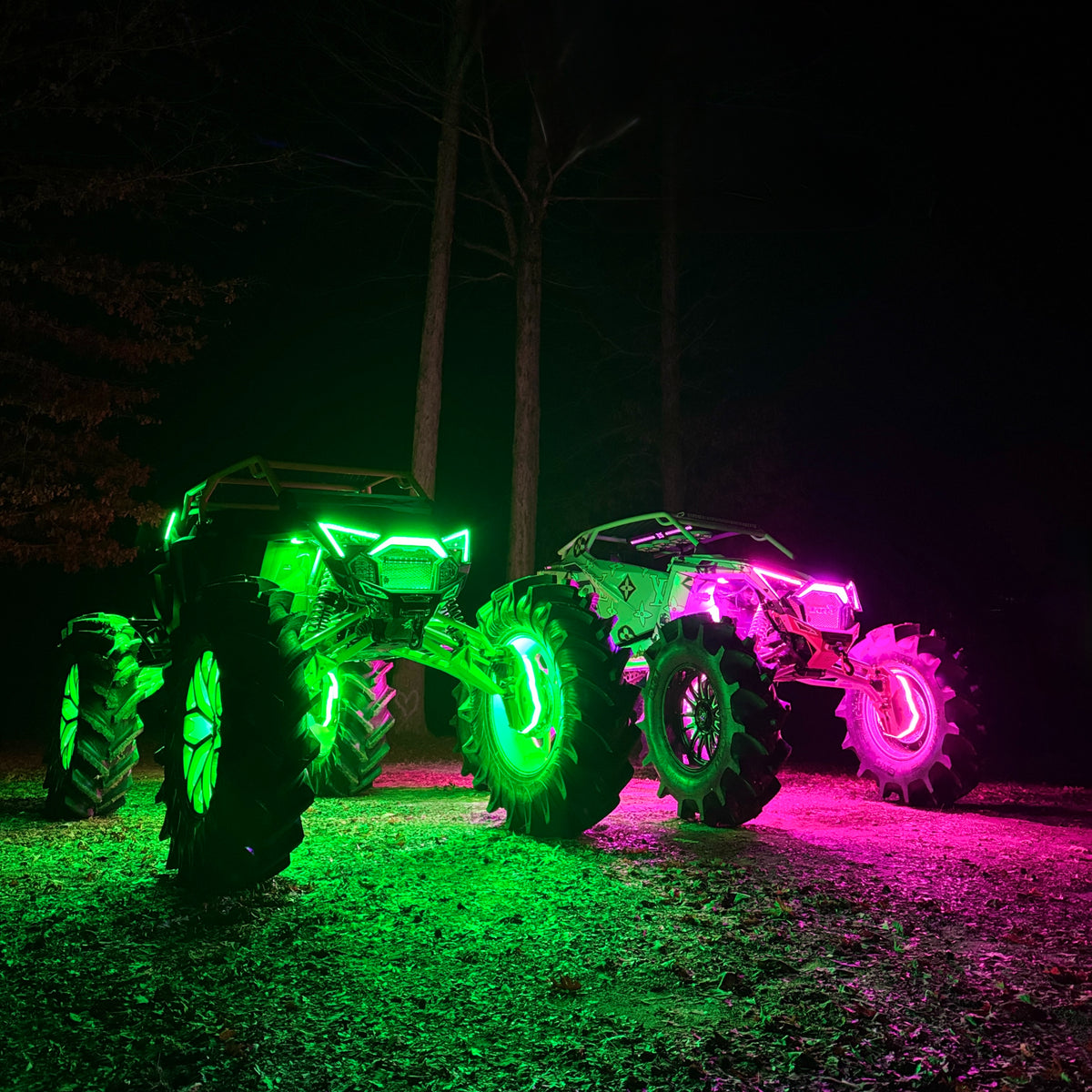 (UTV) RGB+W Rock Light Kit