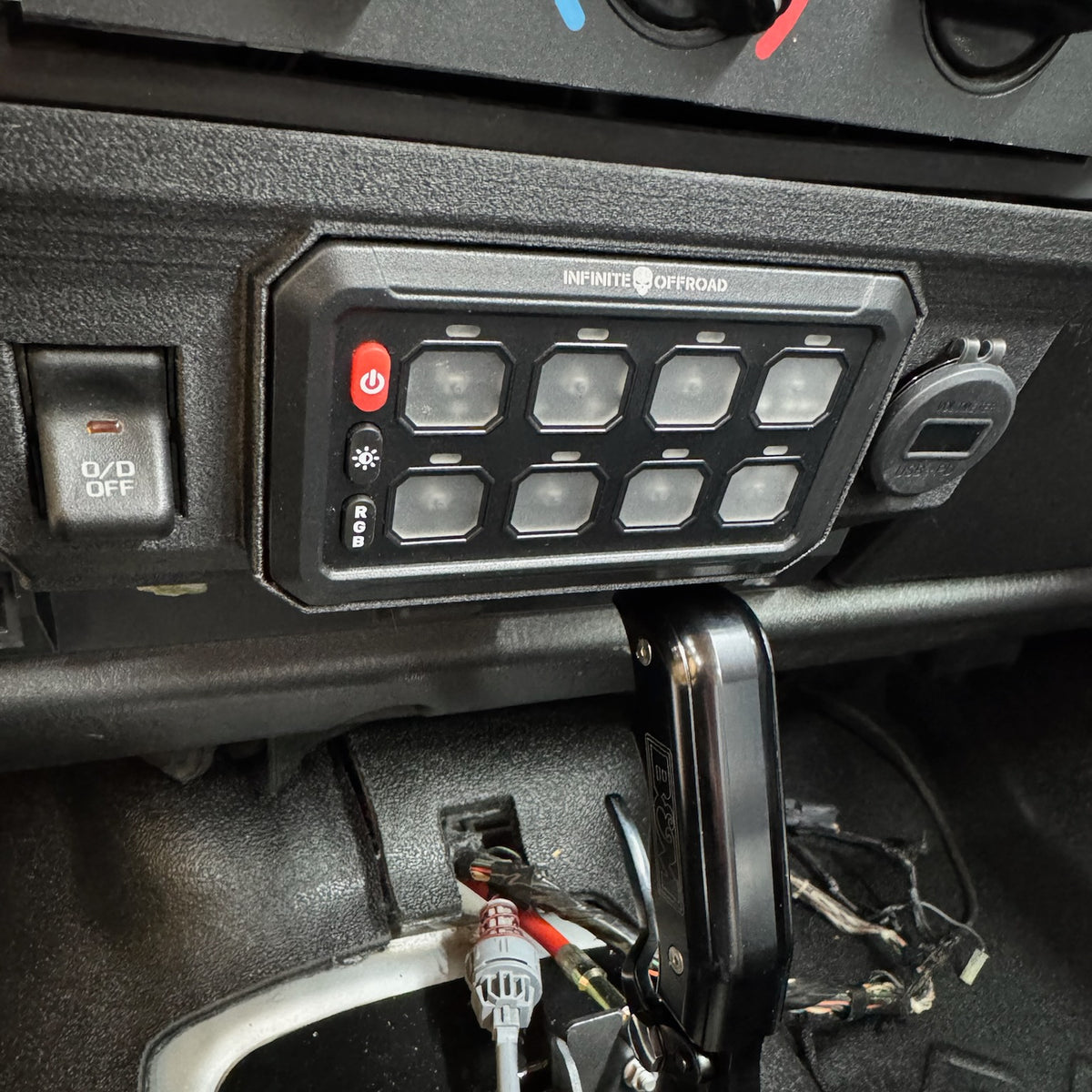 12v Switch Panel Power System (RGB) (Bluetooth)