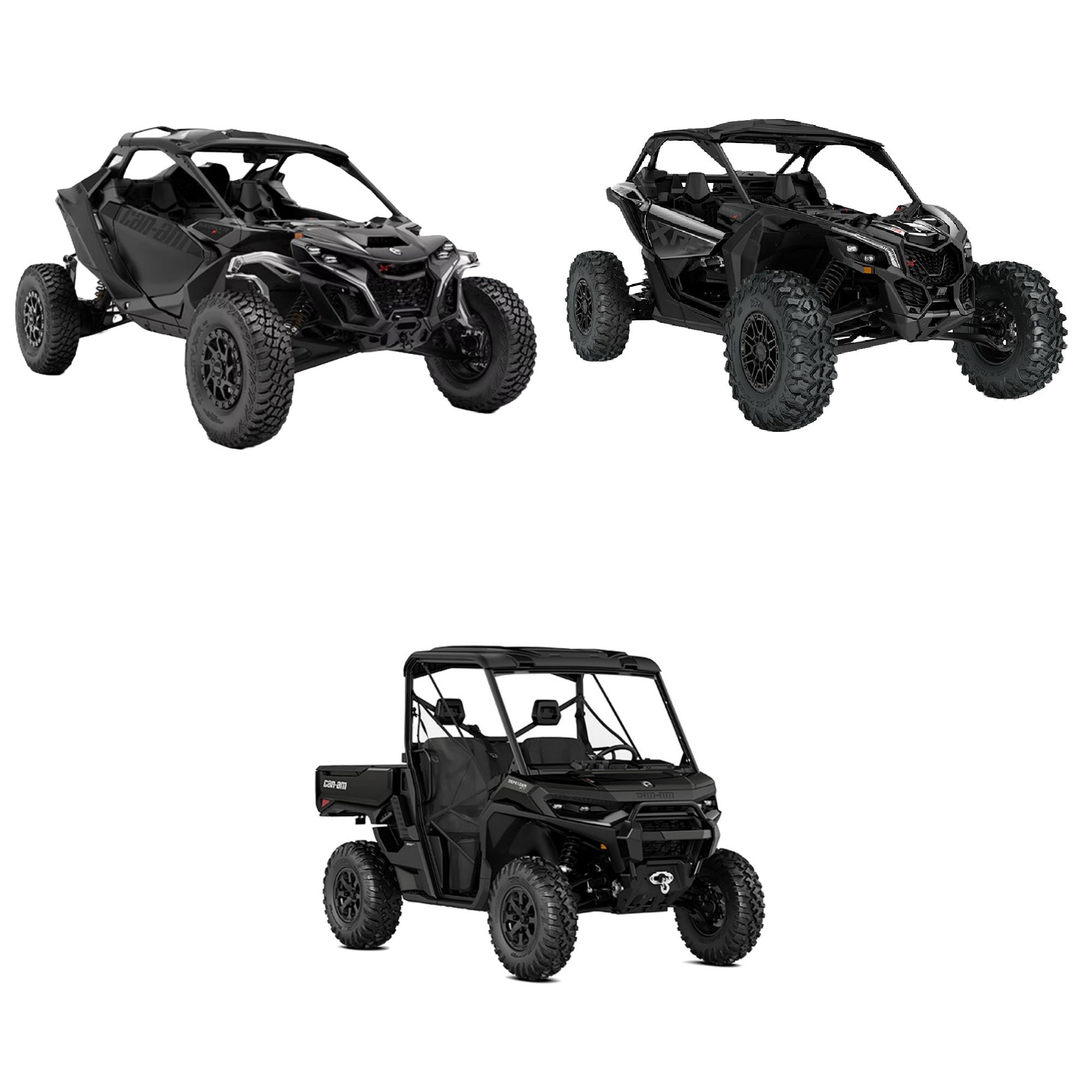 (Can-Am) Mav R, X3, Defender Model Specific RGB+W Rock Light Kit
