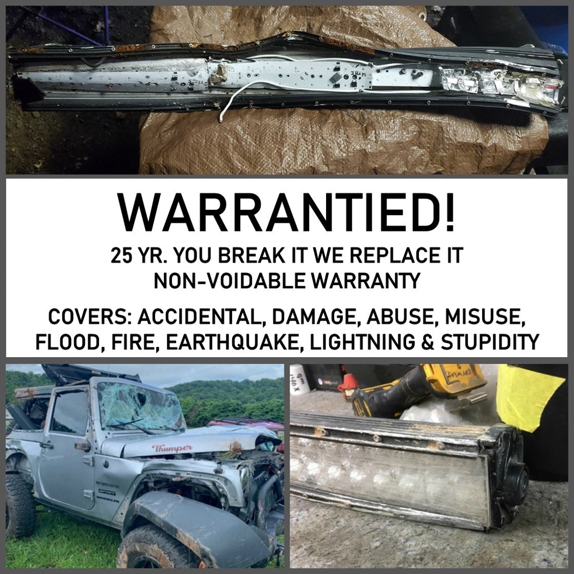 90w 5" / 130w 7" Round Side Shooter Pods (w/ DRL) (Pair)