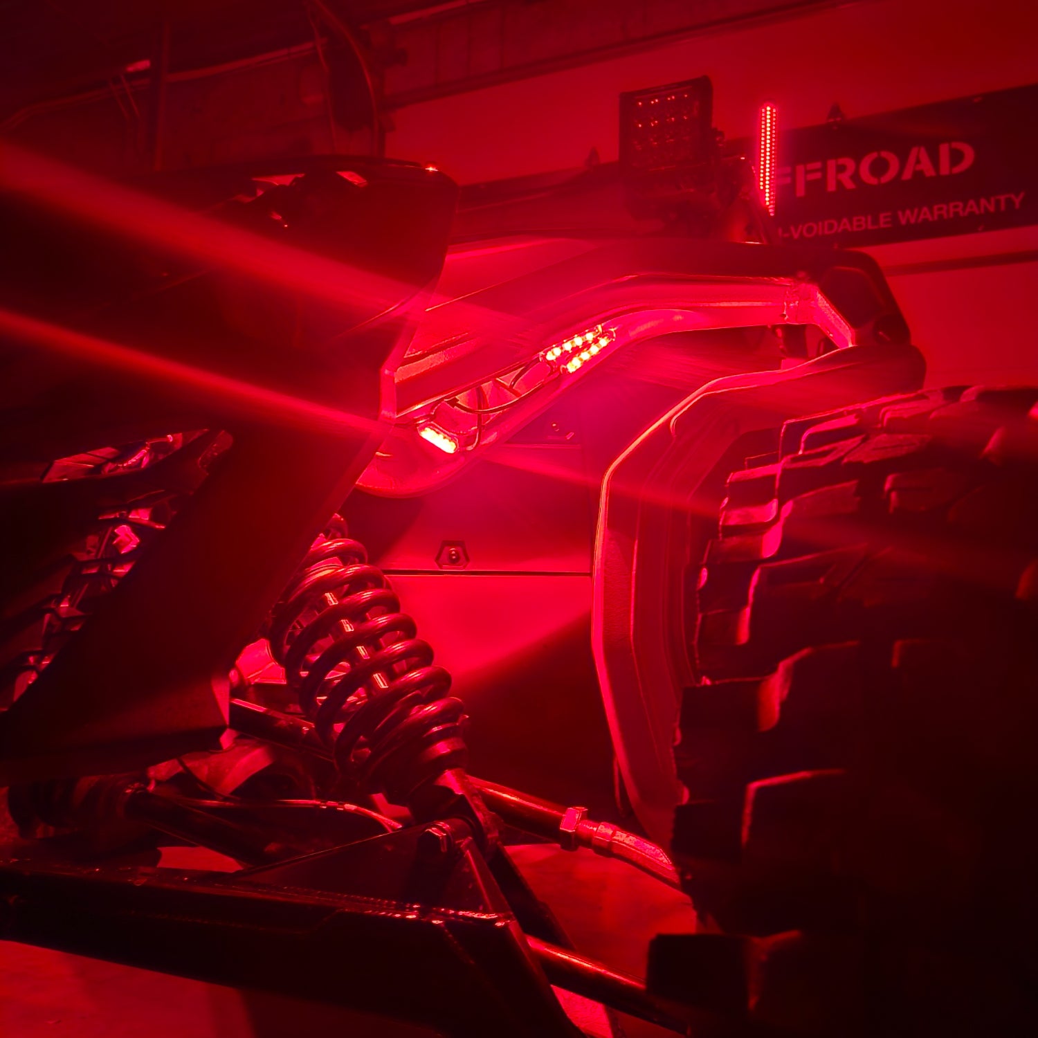 (UTV) RGB+W LUX Monster Magnetic Rock Light Kit