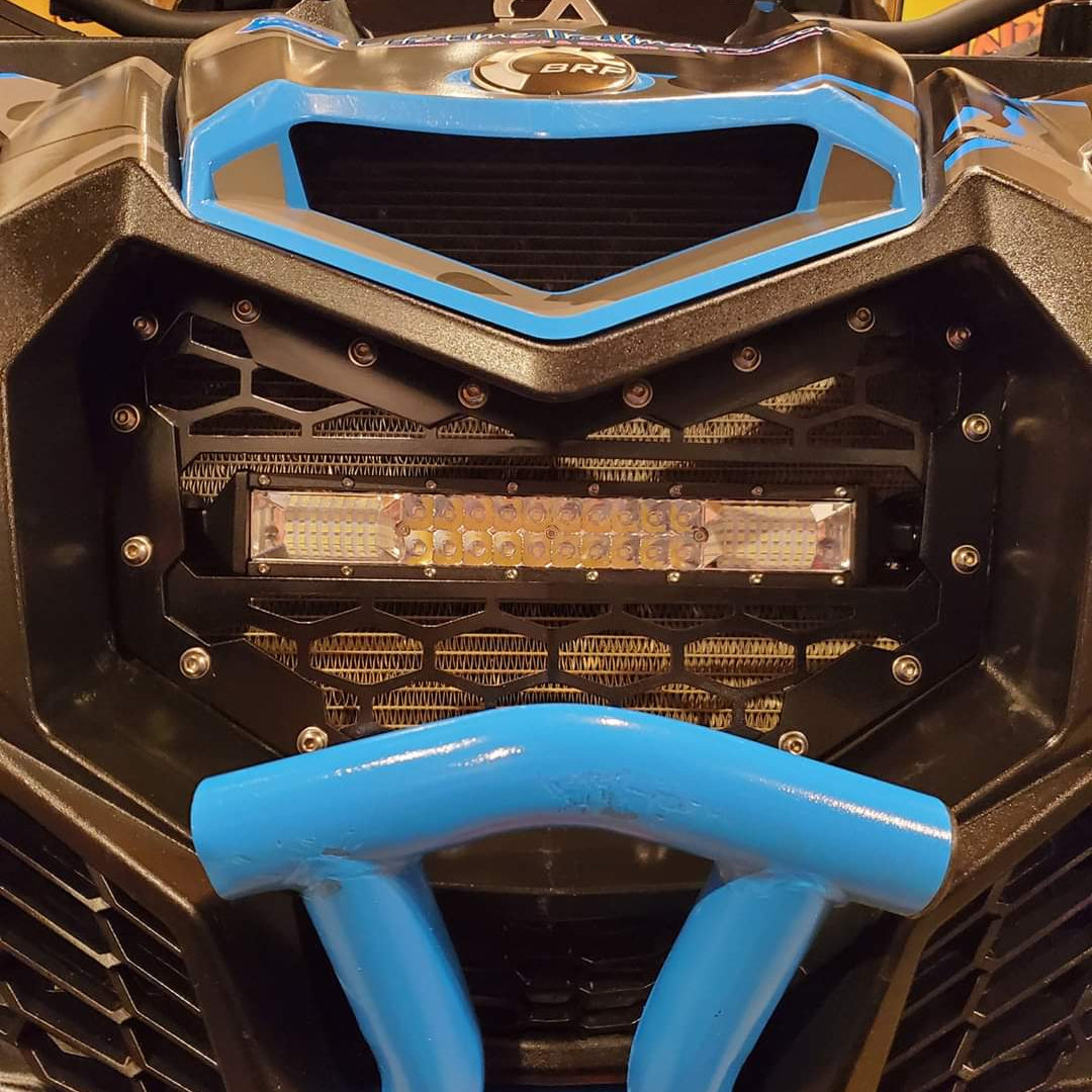 Can-Am Maverick X3 Grille w/ 102w Light Bar