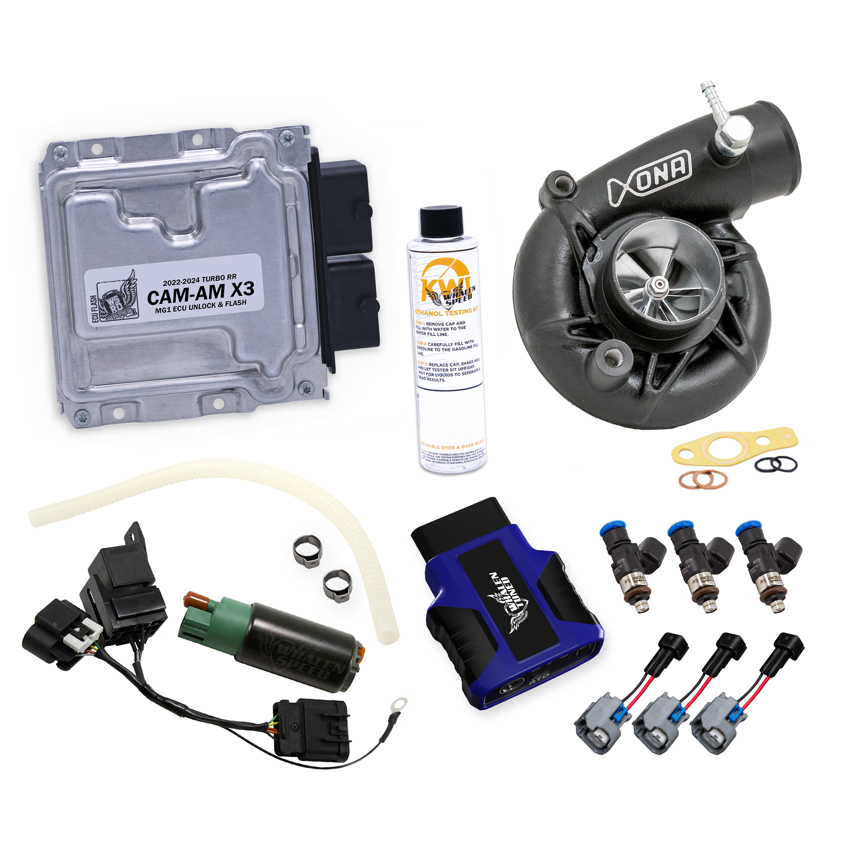 WSRD Green Turbocharger MG1 ECU Unlock & Flash | 2024-2026 Can-Am X3 Turbo RR (250-305HP)