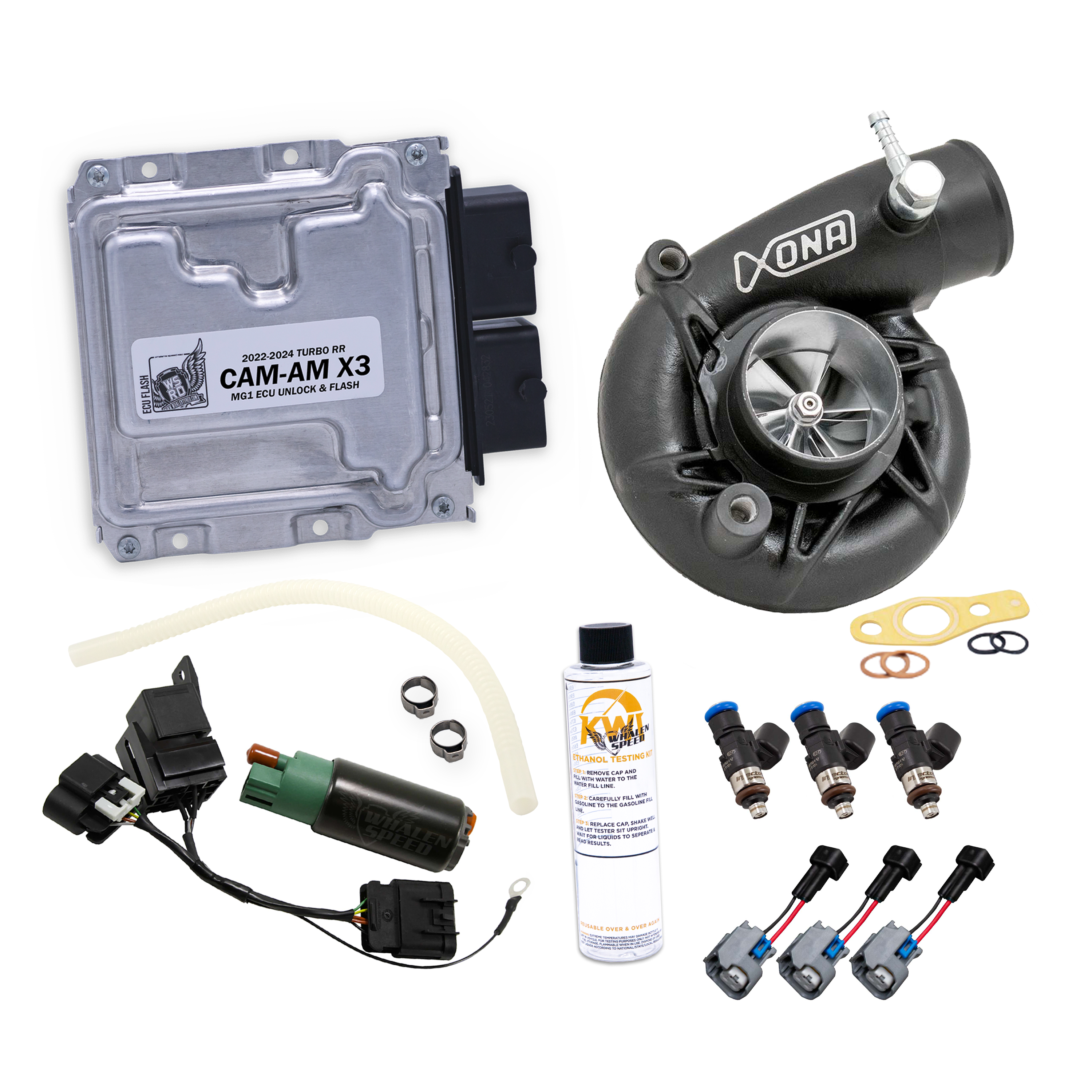WSRD Green Turbocharger MG1 ECU Unlock & Flash | 2024-2026 Can-Am X3 Turbo RR (250-305HP)