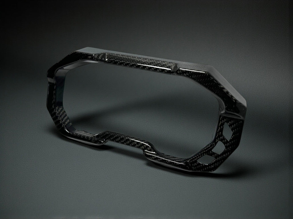 2025+ POLARIS RZR PRO XP / PRO S / PRO R - GAUGE TRIM PANEL (FRONT) - CARBON FIBER