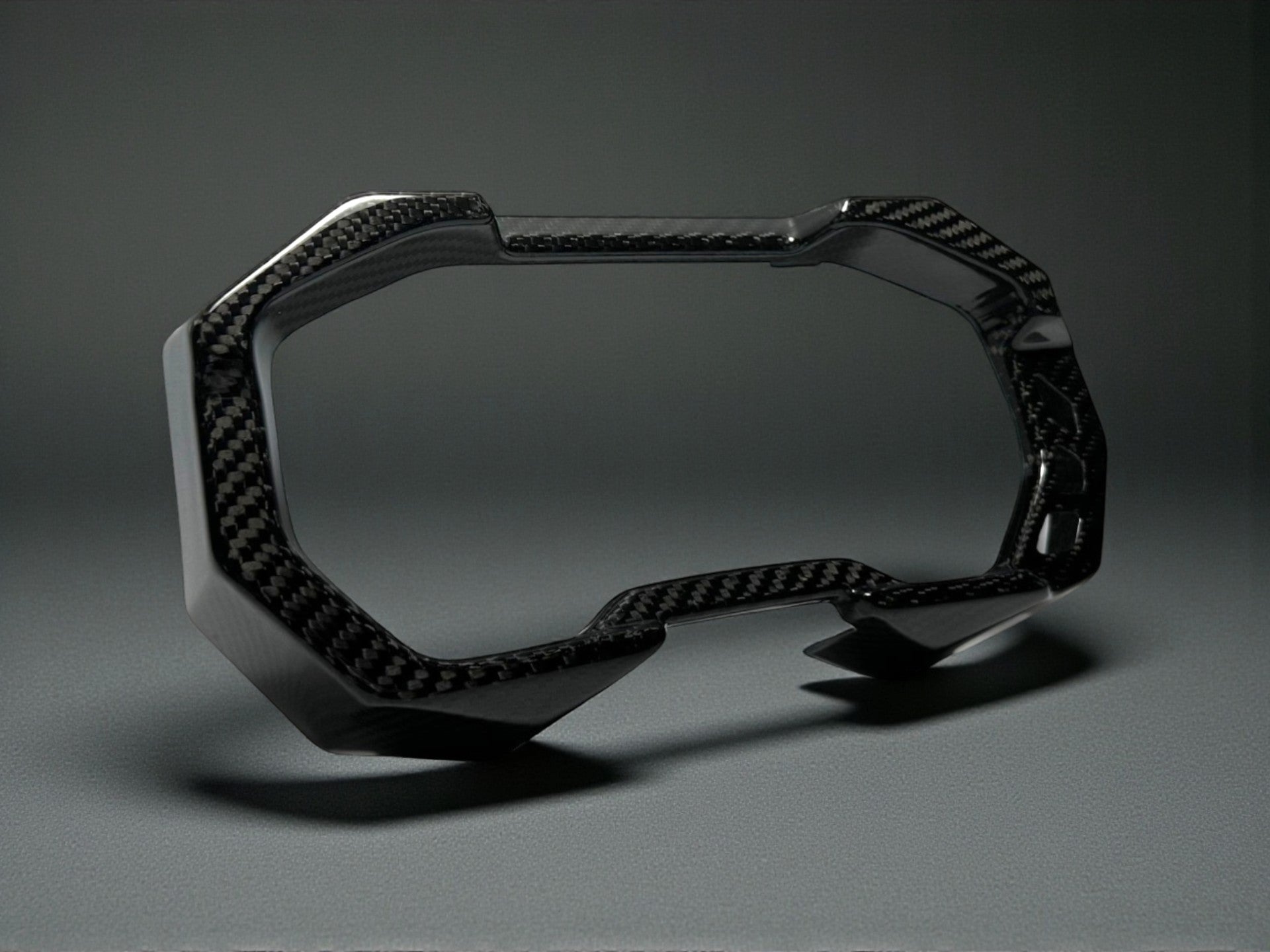 2025+ POLARIS RZR PRO XP / PRO S / PRO R - GAUGE TRIM PANEL (FRONT) - CARBON FIBER