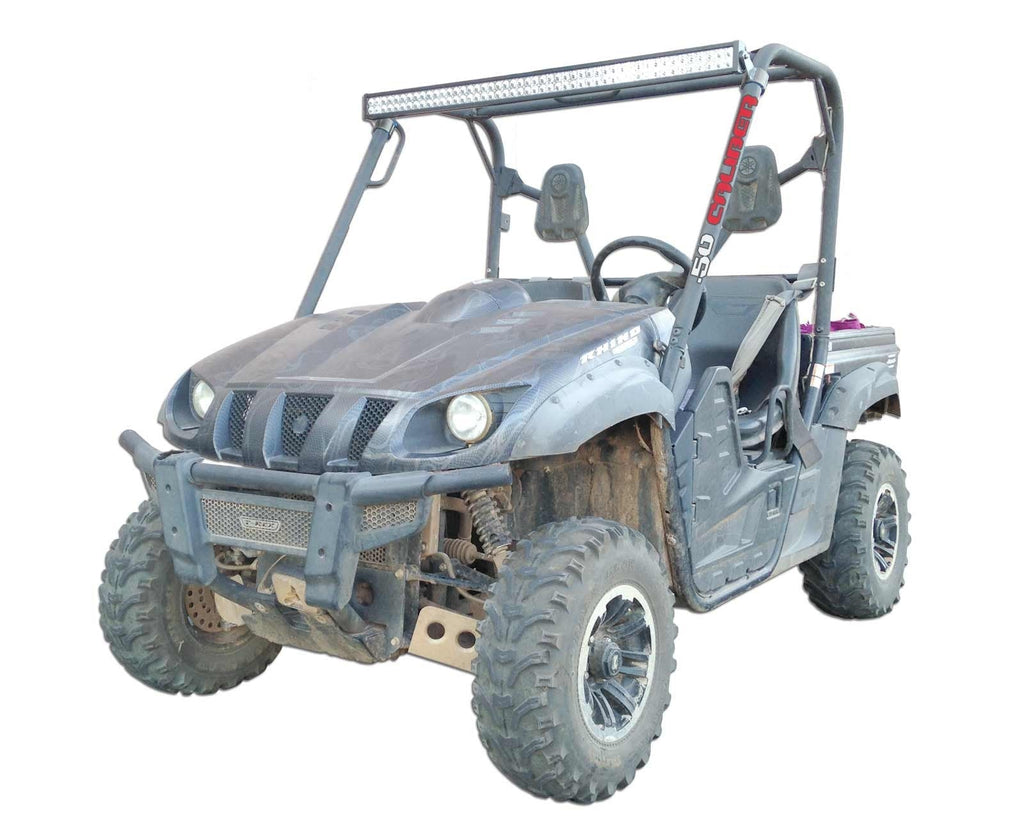 Yamaha Rhino 50 Inch Straight LED Light Bar Brackets