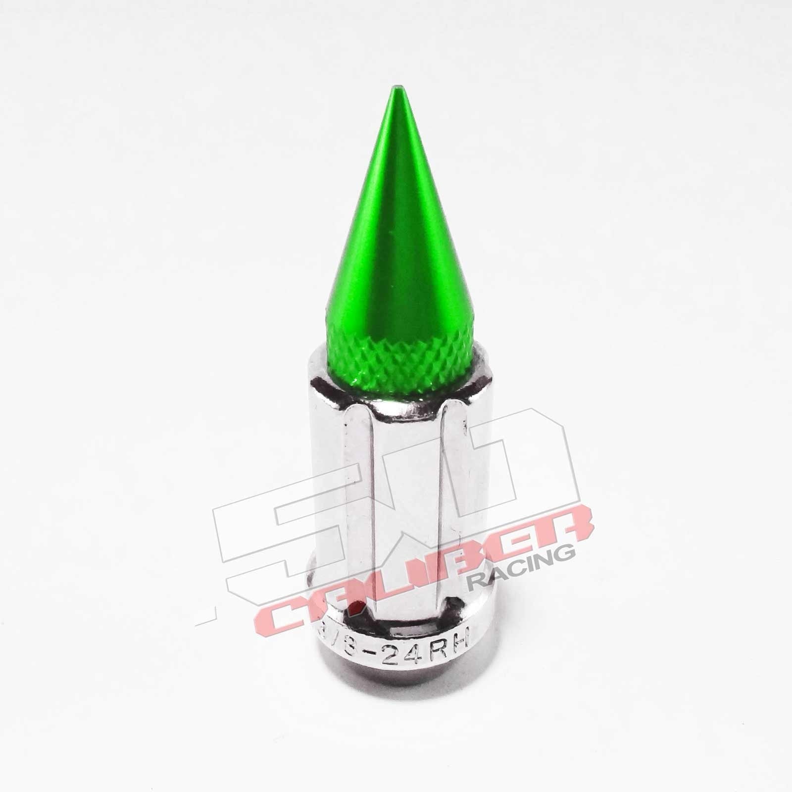 10 x 1.25 mm Spiked Lug nuts Chrome - 16 Pack