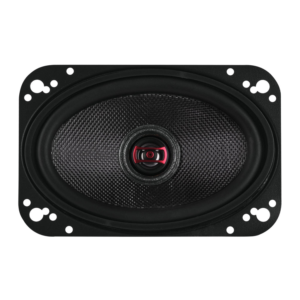 EXL 4x6” 2-Way Coaxial Speaker with Fiber Glass Cone | 60W RMS 3-Ohm