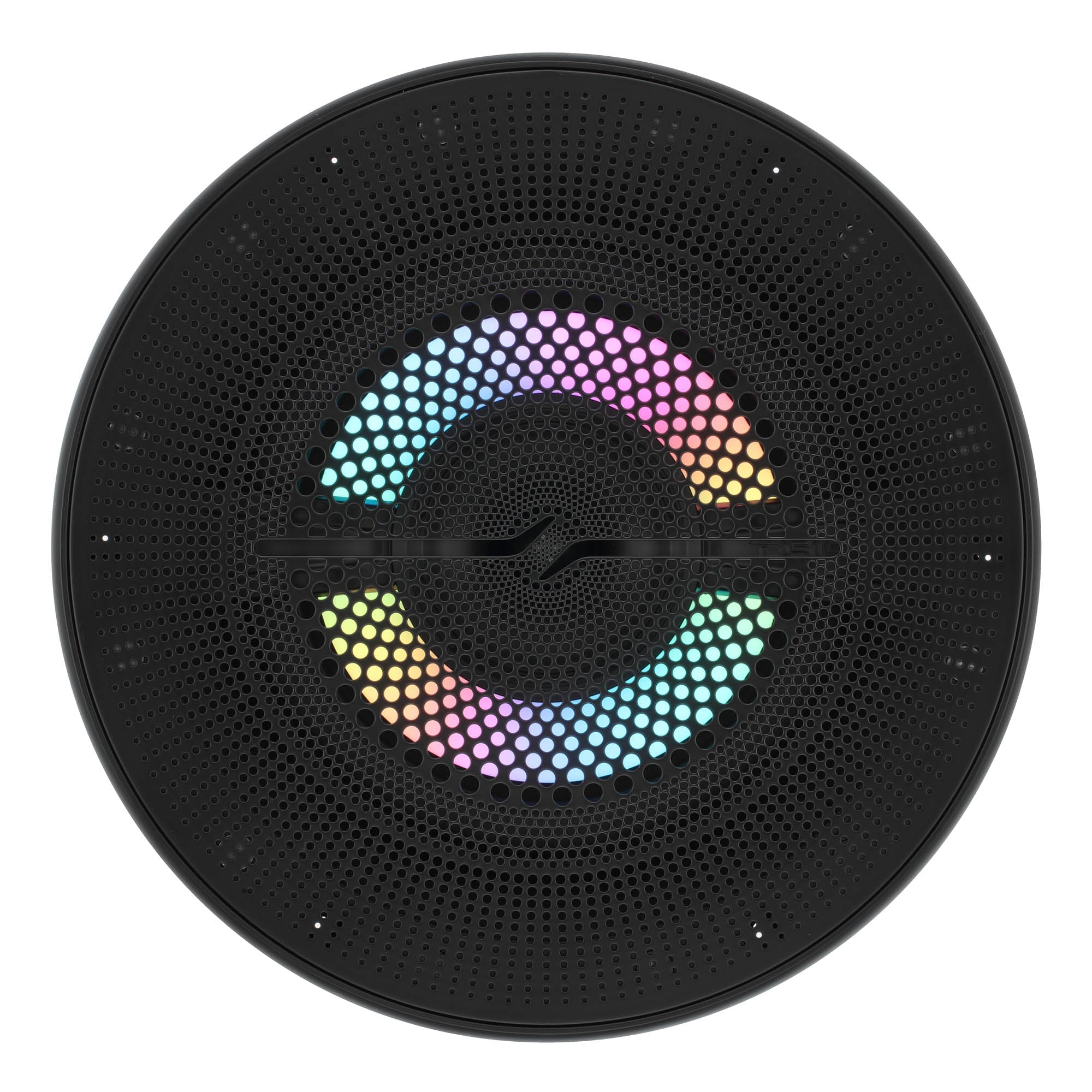 Luxury 6.5” 2-Way Marine Coaxial Speaker with Digital LED Lights and Flush Magnetic Mount Grille | 150W RMS 4-Ohm