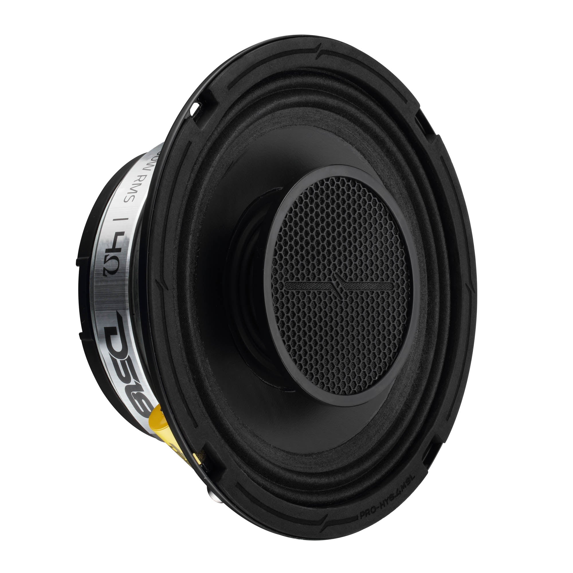 PRO 6.5" Shallow Coaxial Hybrid Mid-Range Loudspeaker with Built-in Driver | 150W RMS 4-Ohm