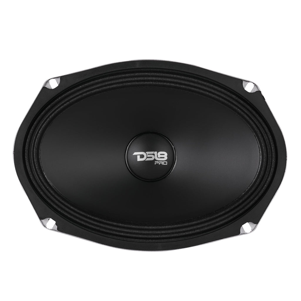 PRO 6x9" Slim Water-Resistant Mid-Range Loudspeaker | 250W RMS 2-Ohm