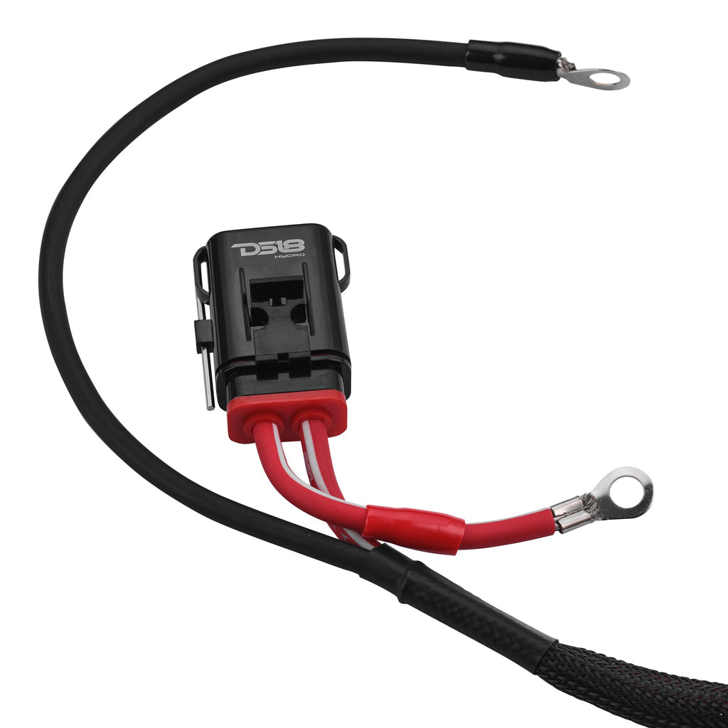 UTV 6-Gauge Power Harness Kit – 12ft Power & Ground Cables with Water-Resistant Fuse Holder for 4-Door UTVs